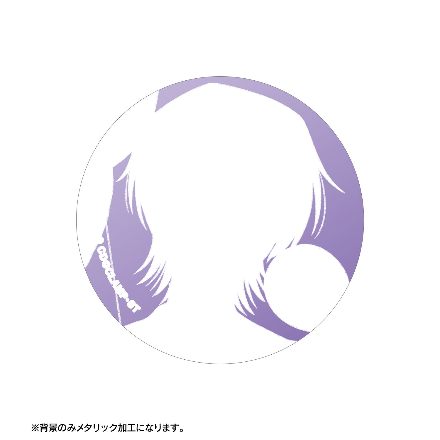 コードギアス 反逆のルルーシュ 描き下ろし ルルーシュ バースデー2024ver. メタリック缶バッジ2個セット 画像 5 | AniSmile