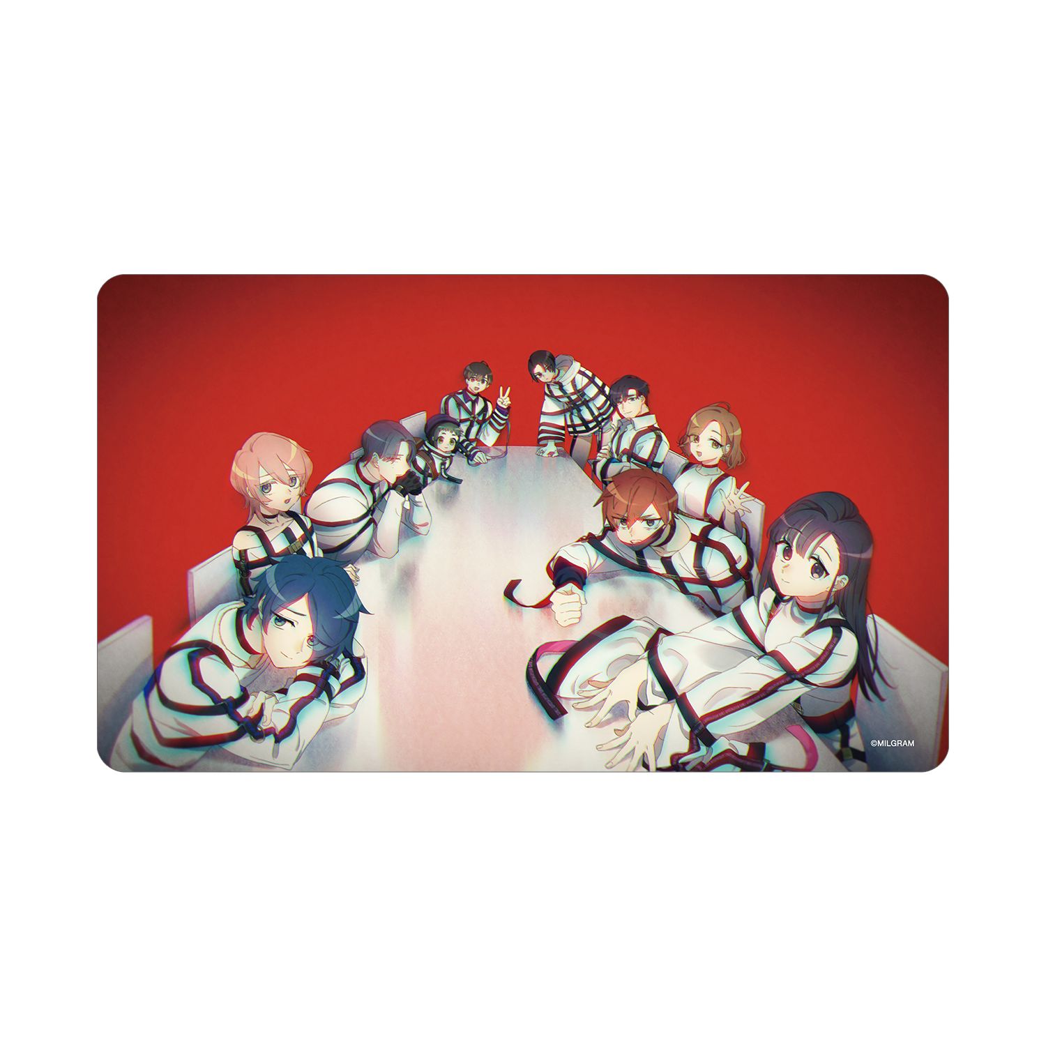 MILGRAM -ミルグラム- 1st Anniversaryイラスト マルチデスクマット - 公式商品画像 | AniSmile