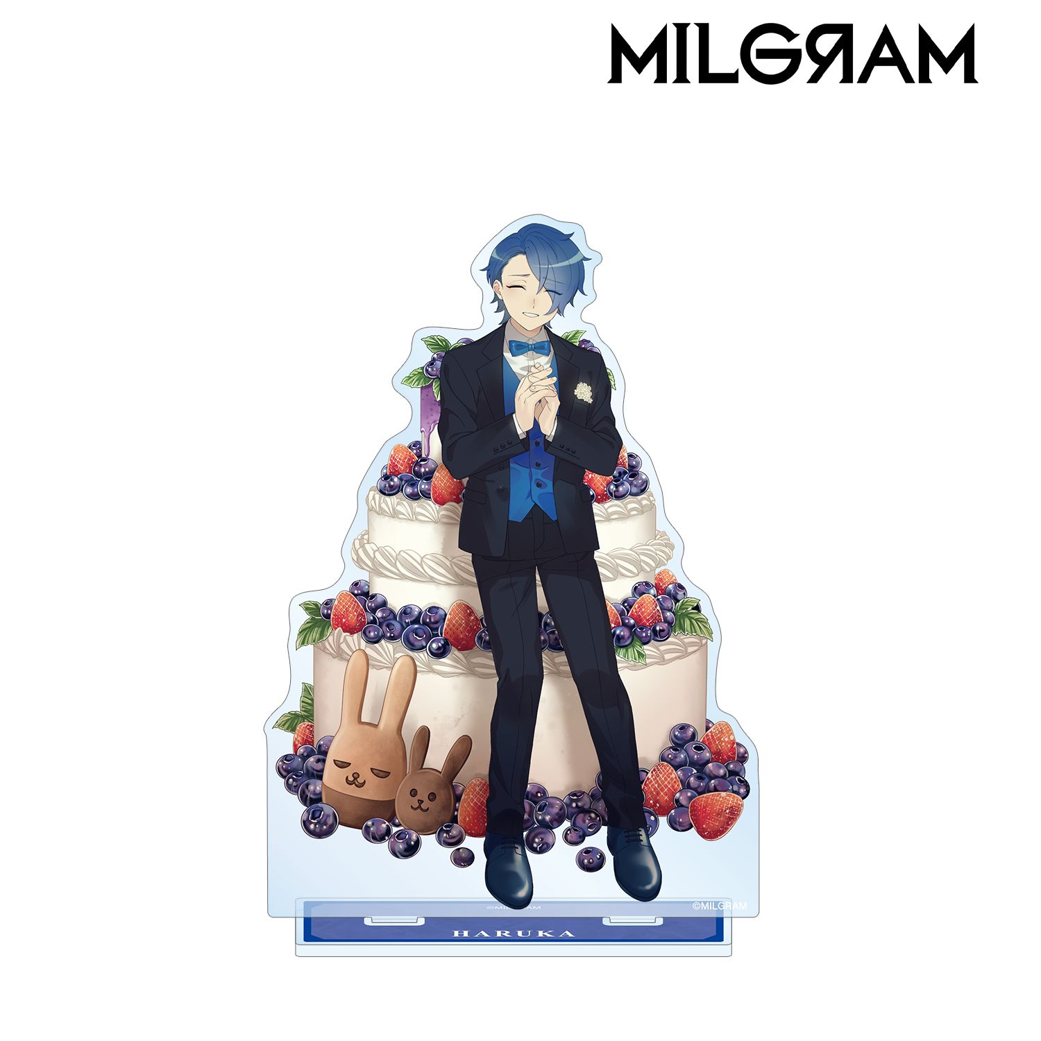 MILGRAM -ミルグラム- 描き下ろし ハルカ バースデーver. 特大アクリルスタンド 画像 2 | AniSmile