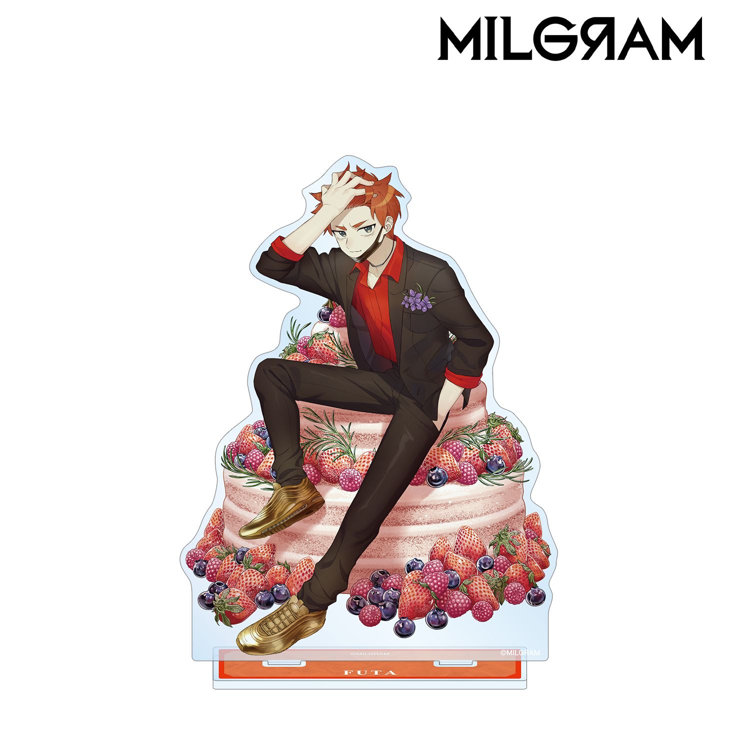 MILGRAM -ミルグラム- 描き下ろし フータ バースデーver. 特大アクリルスタンド 画像 2 | AniSmile