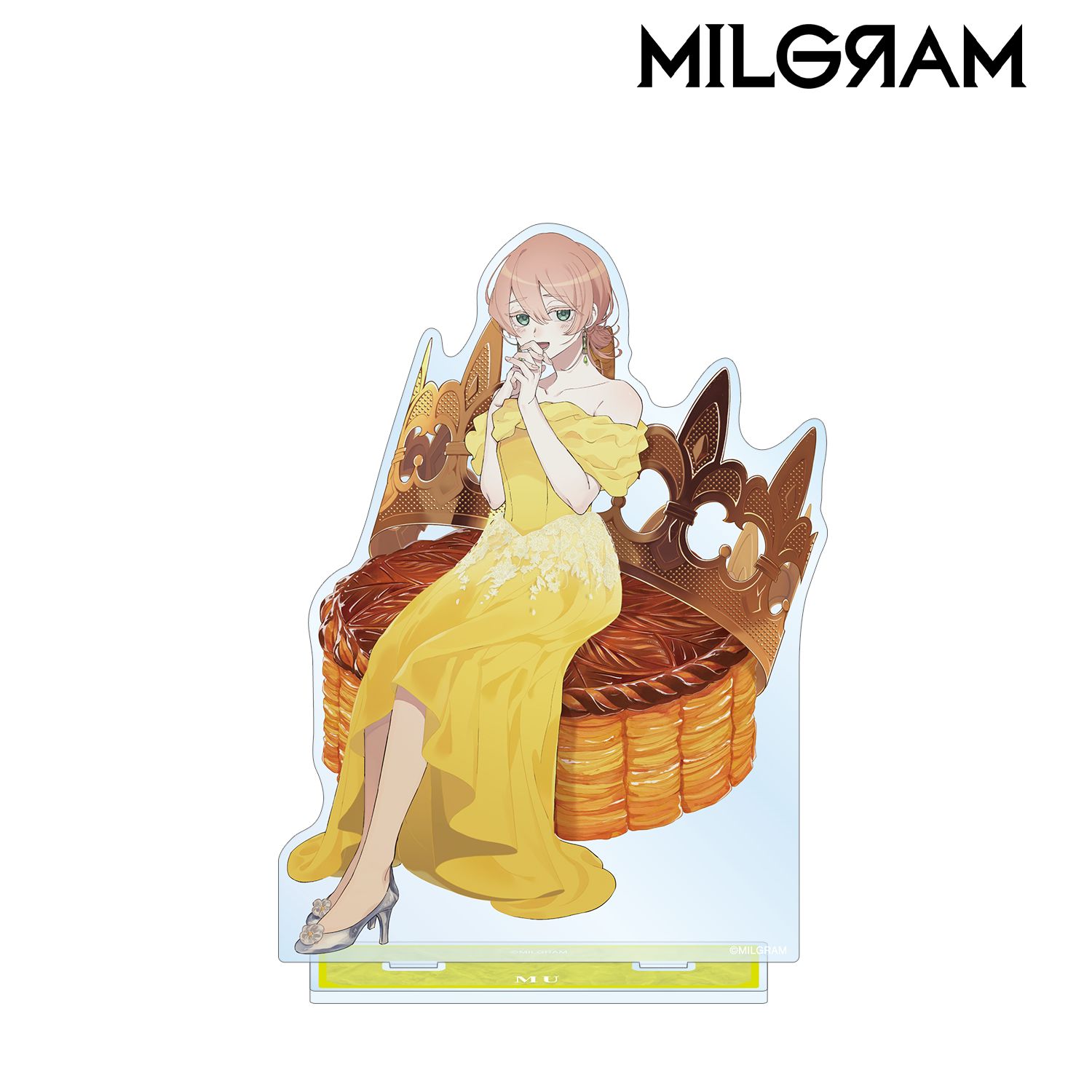 MILGRAM -ミルグラム- 描き下ろし ムウ バースデーver. 特大アクリルスタンド 画像 2 | AniSmile