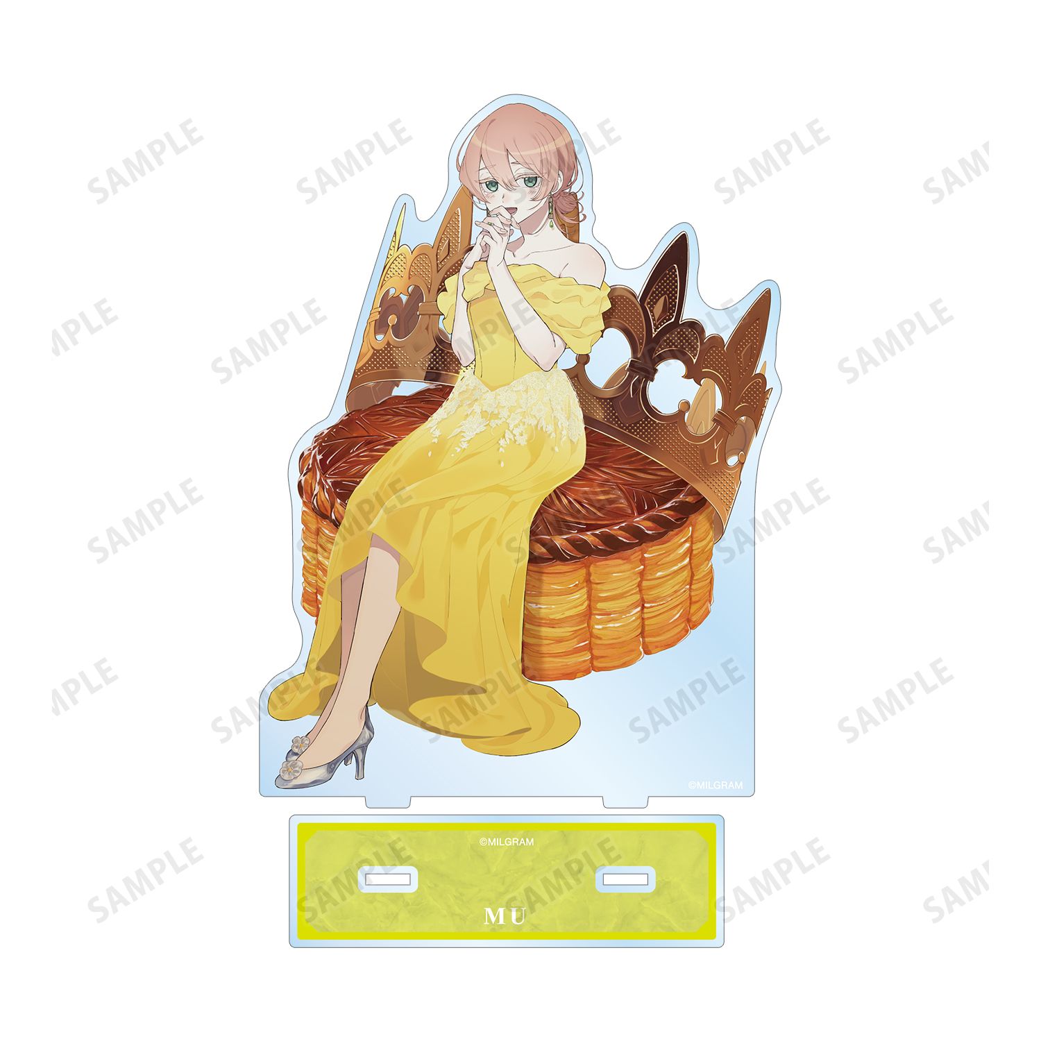 MILGRAM -ミルグラム- 描き下ろし ムウ バースデーver. 特大アクリルスタンド 画像 3 | AniSmile