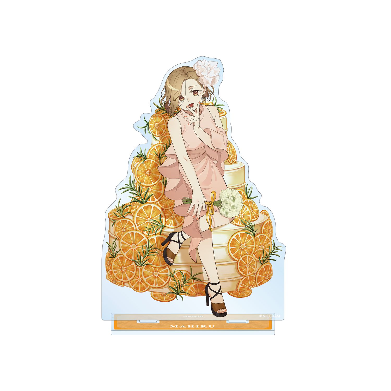 MILGRAM -ミルグラム- 描き下ろし マヒル バースデーver. 特大アクリルスタンド - 公式商品画像 | AniSmile