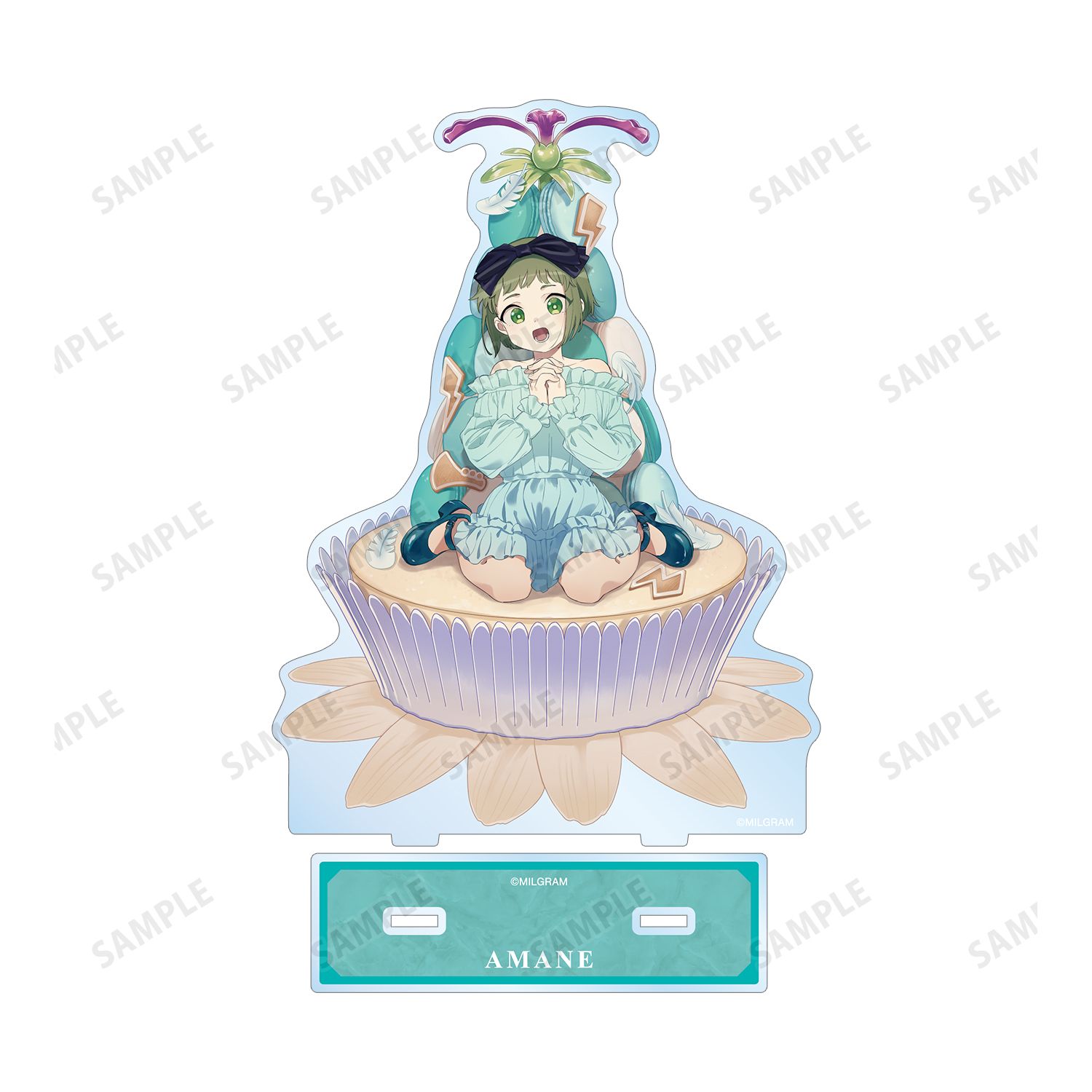 MILGRAM -ミルグラム- 描き下ろし アマネバースデーver. 特大アクリルスタンド 画像 3 | AniSmile