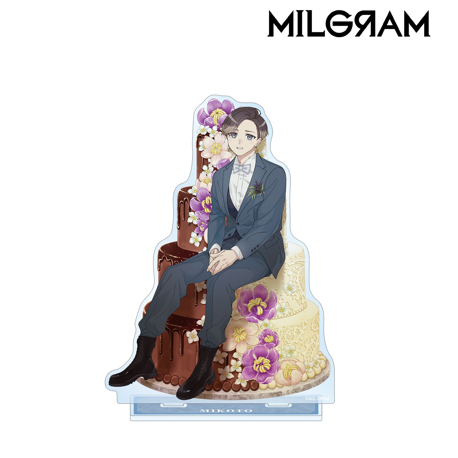 MILGRAM -ミルグラム- 描き下ろし ミコト バースデーver. 特大アクリルスタンド 画像 2 | AniSmile