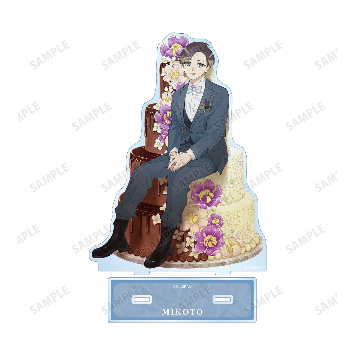 MILGRAM -ミルグラム- 描き下ろし ミコト バースデーver. 特大アクリルスタンド 画像 3 | AniSmile