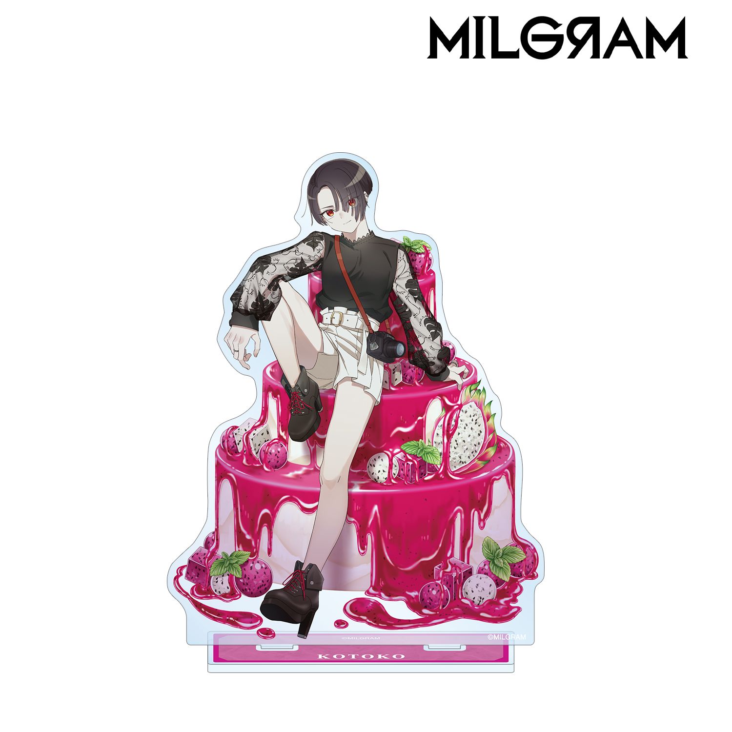 MILGRAM -ミルグラム- 描き下ろし コトコ バースデーver. 特大アクリルスタンド 画像 2 | AniSmile