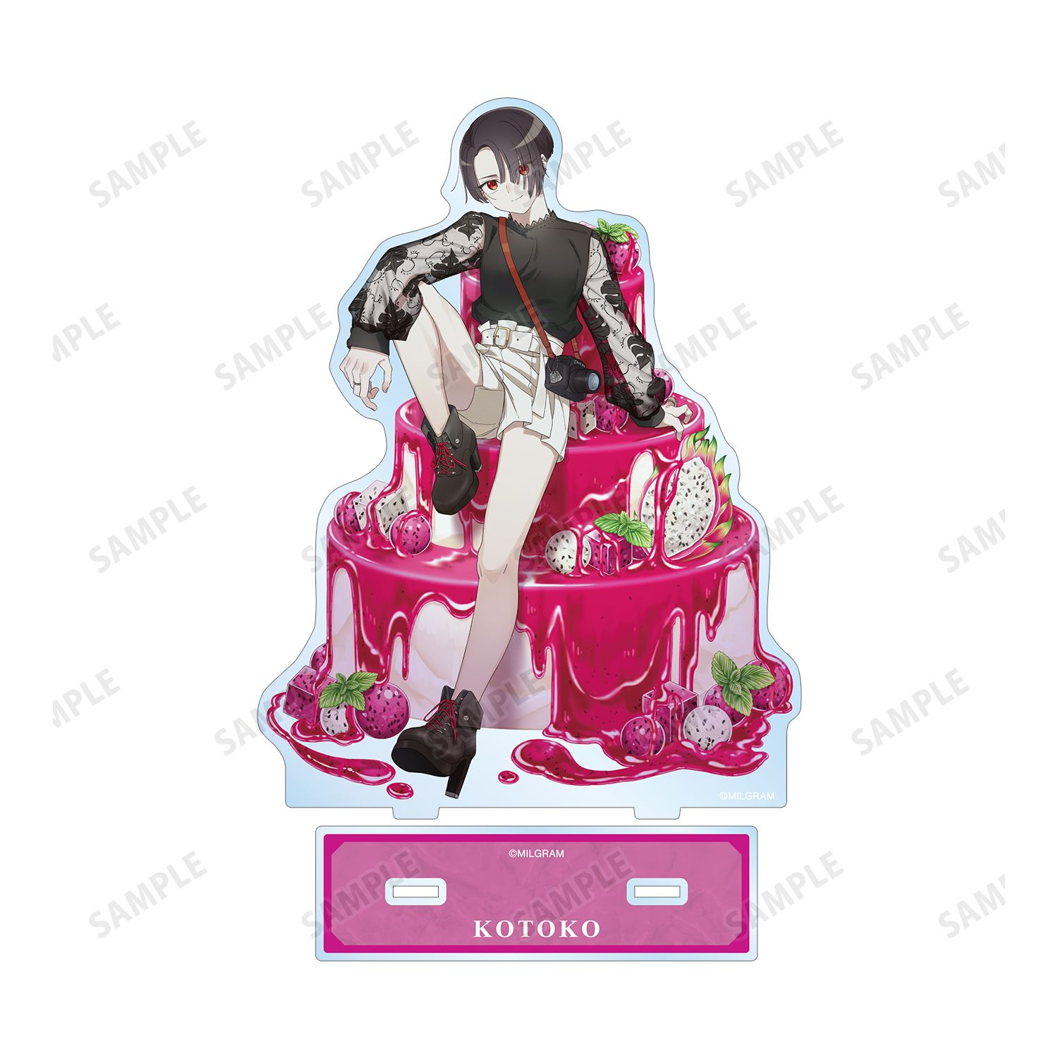 MILGRAM -ミルグラム- 描き下ろし コトコ バースデーver. 特大アクリルスタンド 画像 3 | AniSmile