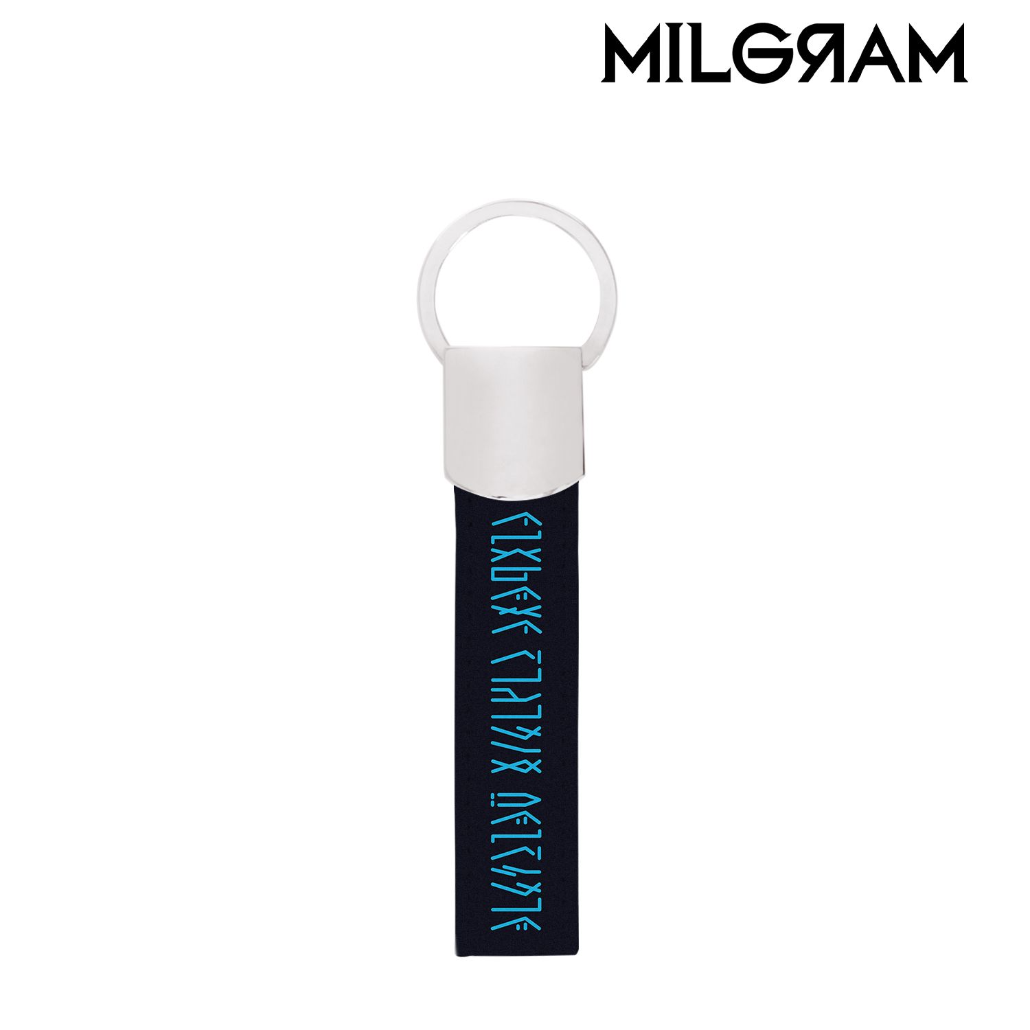 MILGRAM -ミルグラム- カズイ 囚人服ベルト風 キーリング付き合皮キーホルダー 画像 2 | AniSmile