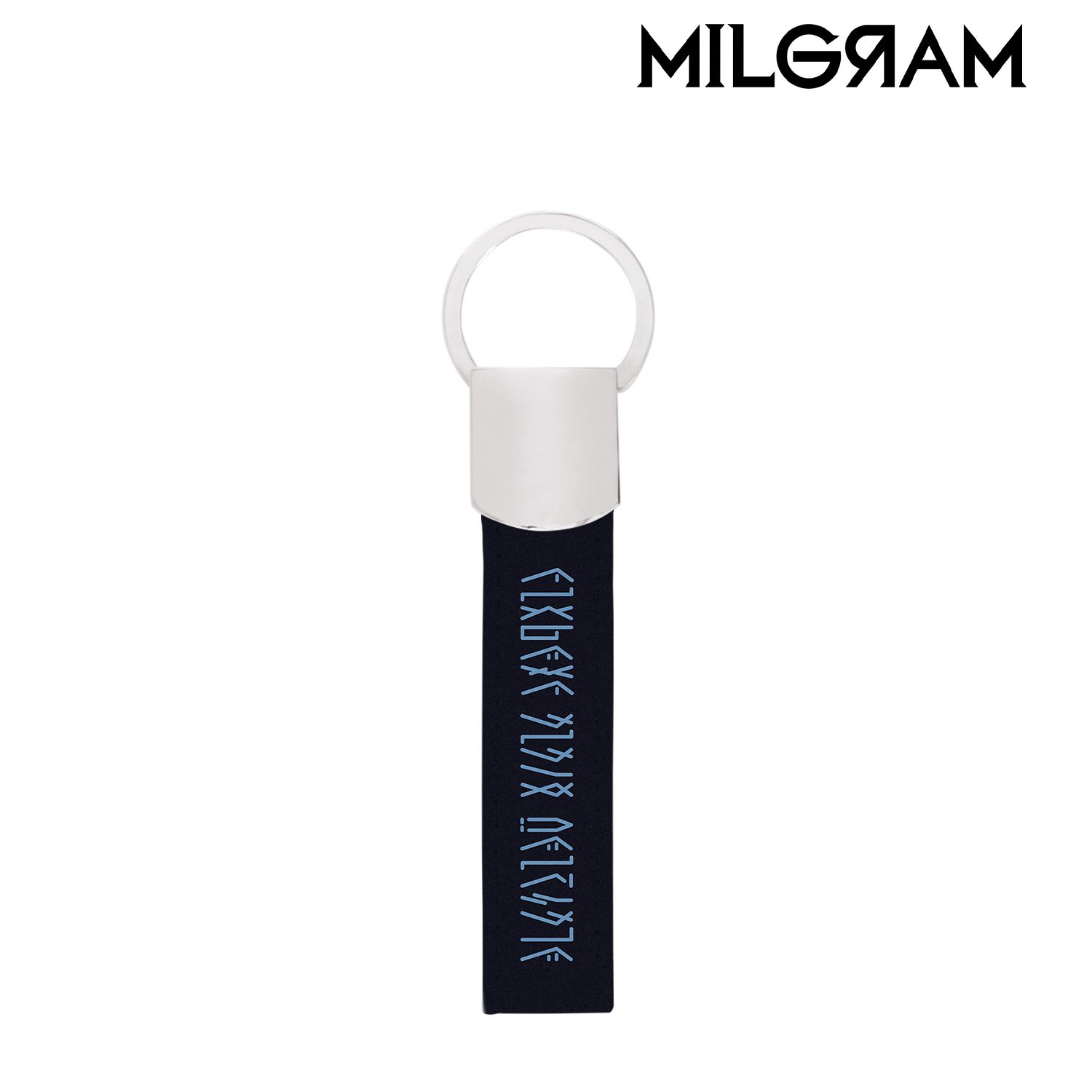 MILGRAM -ミルグラム- ミコト 囚人服ベルト風 キーリング付き合皮キーホルダー 画像 2 | AniSmile