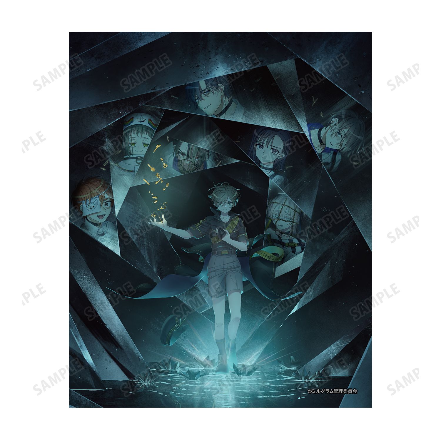 MILGRAM -ミルグラム- 3rd Season キービジュアル キャンバスボード 画像 3 | AniSmile