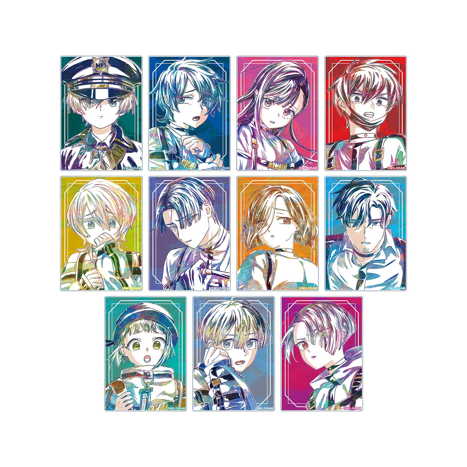 MILGRAM -ミルグラム- トレーディング Ani-Art アクリルカード(単位/単品) - 公式商品画像 | AniSmile