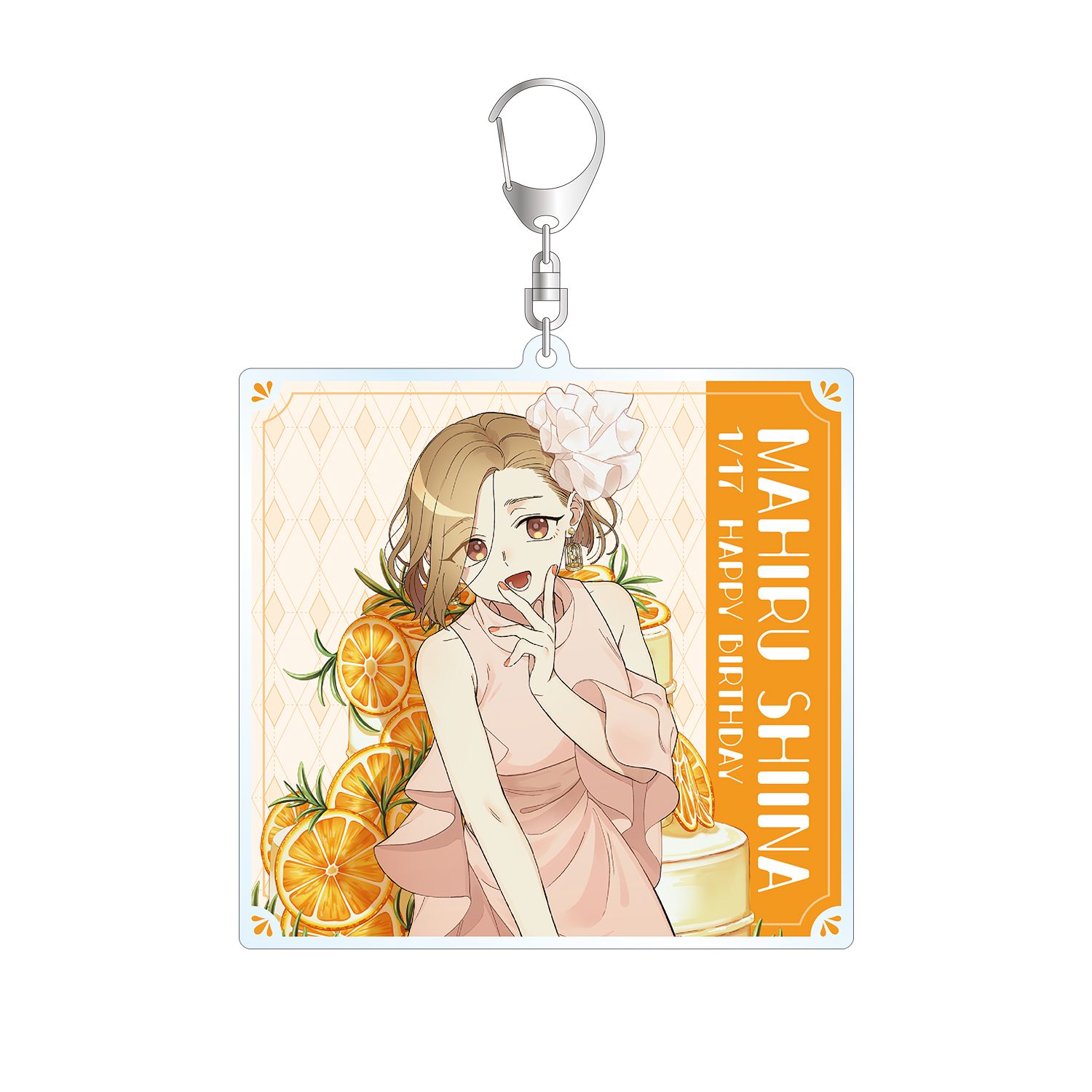 MILGRAM -ミルグラム- 描き下ろしイラスト マヒル バースデーver. BIGアクリルキーホルダー - 公式商品画像 | AniSmile