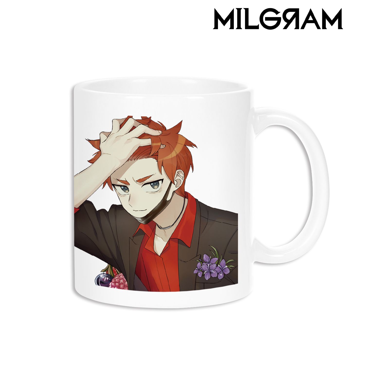 MILGRAM -ミルグラム- 描き下ろしイラスト フータ バースデーver. マグカップ 画像 2 | AniSmile