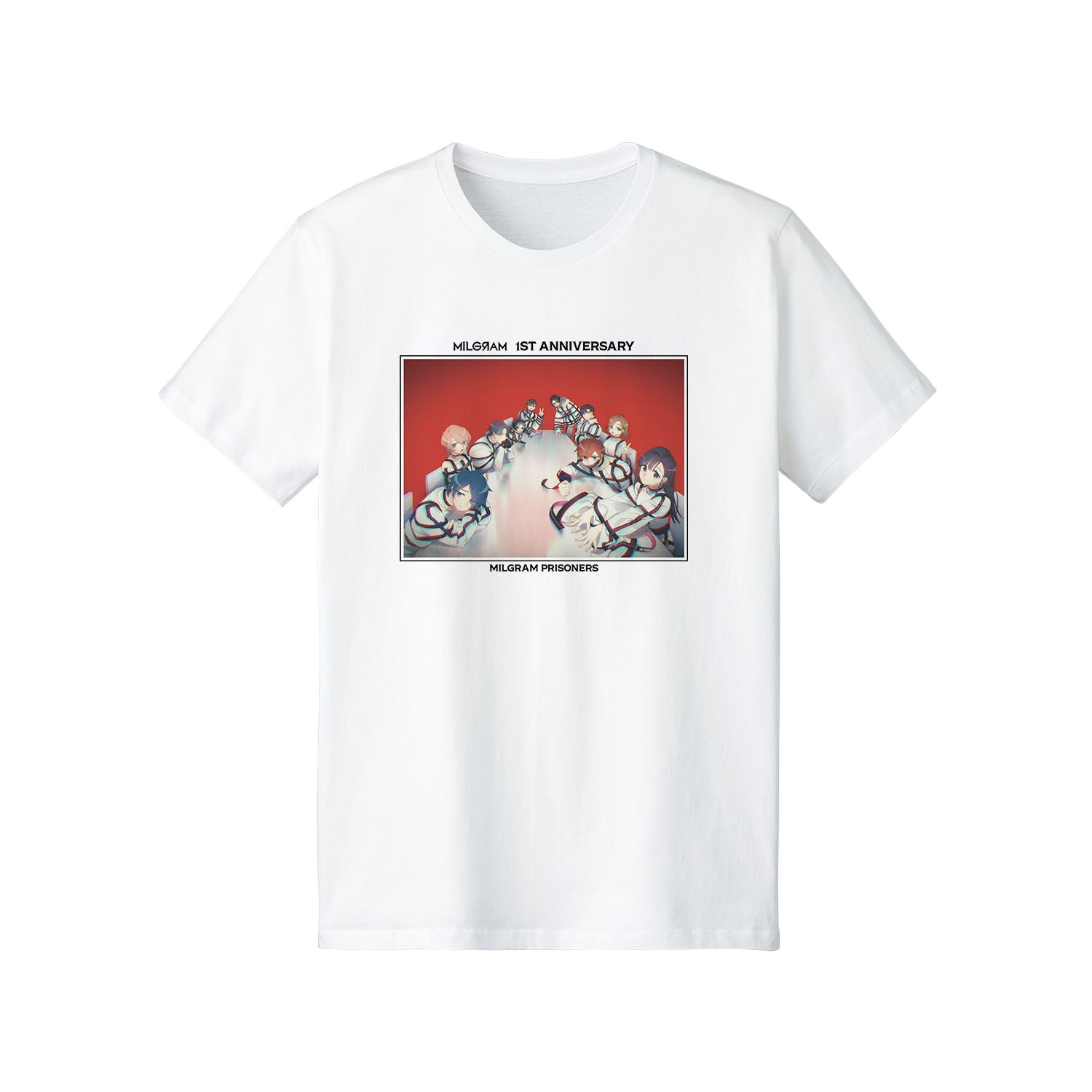 MILGRAM -ミルグラム- 1st Anniversaryイラスト Tシャツメンズ(サイズ/XXL) - 公式商品画像 | AniSmile