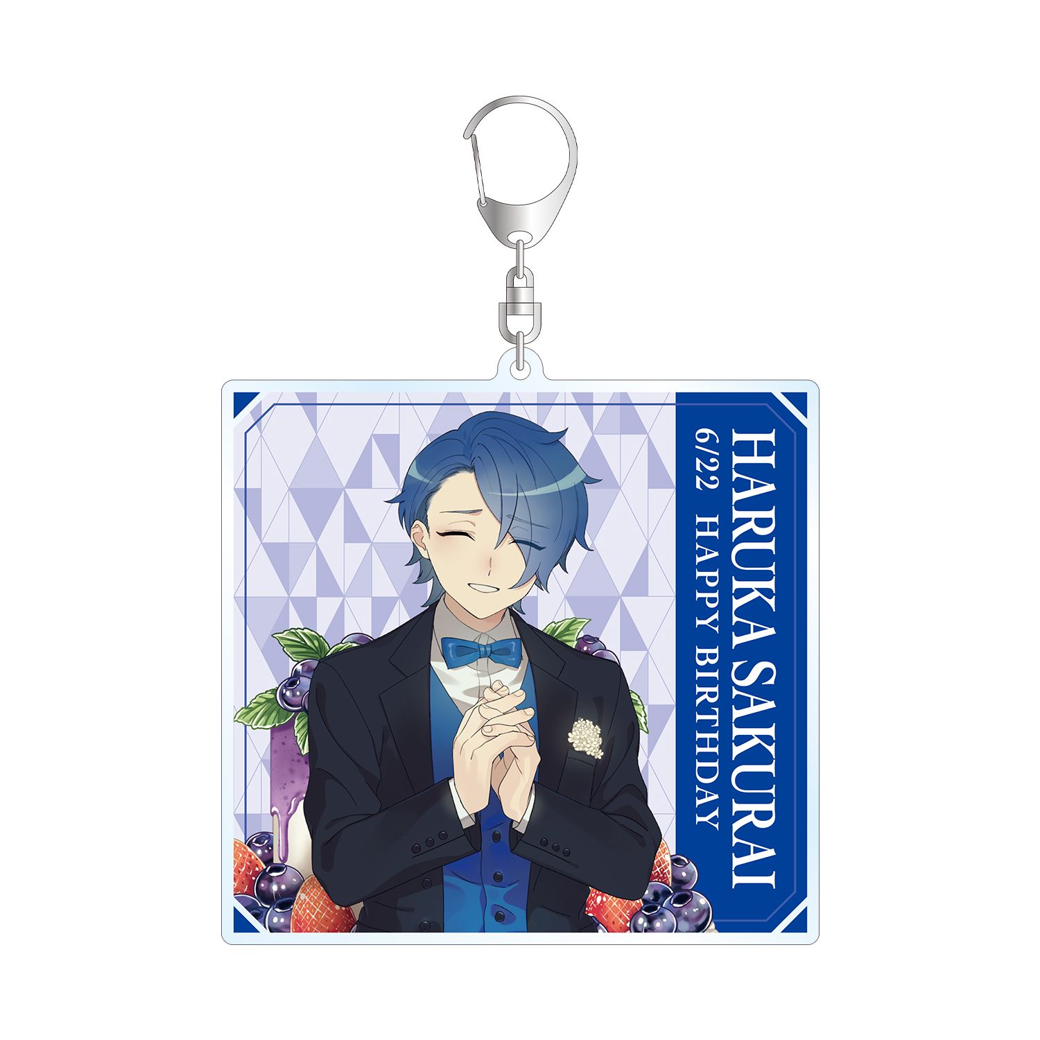 MILGRAM -ミルグラム- 描き下ろしイラスト ハルカ バースデーver. BIGアクリルキーホルダー - 公式商品画像 | AniSmile