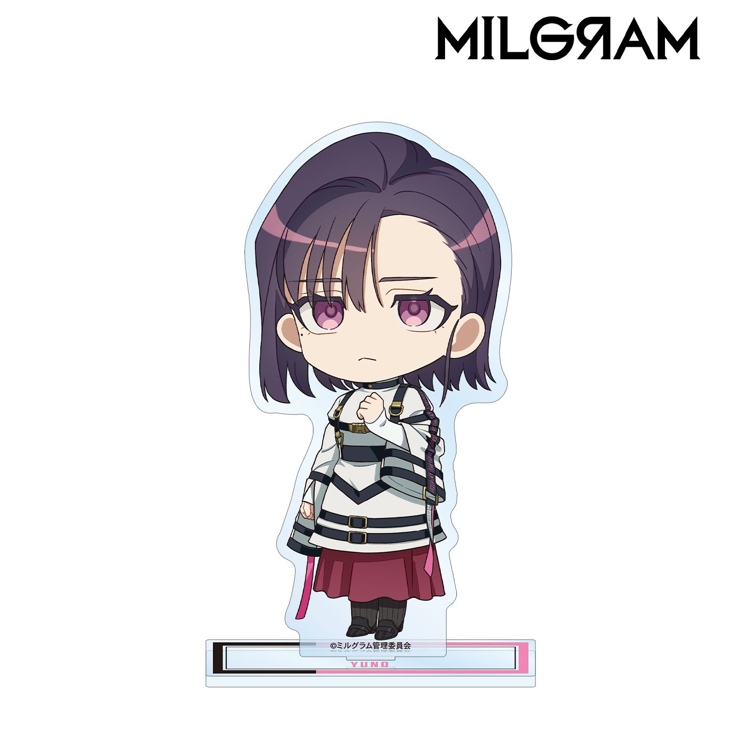 MILGRAM -ミルグラム- ユノ 公式ちびキャラ Season 3 ver. BIGアクリルスタンド 画像 2 | AniSmile