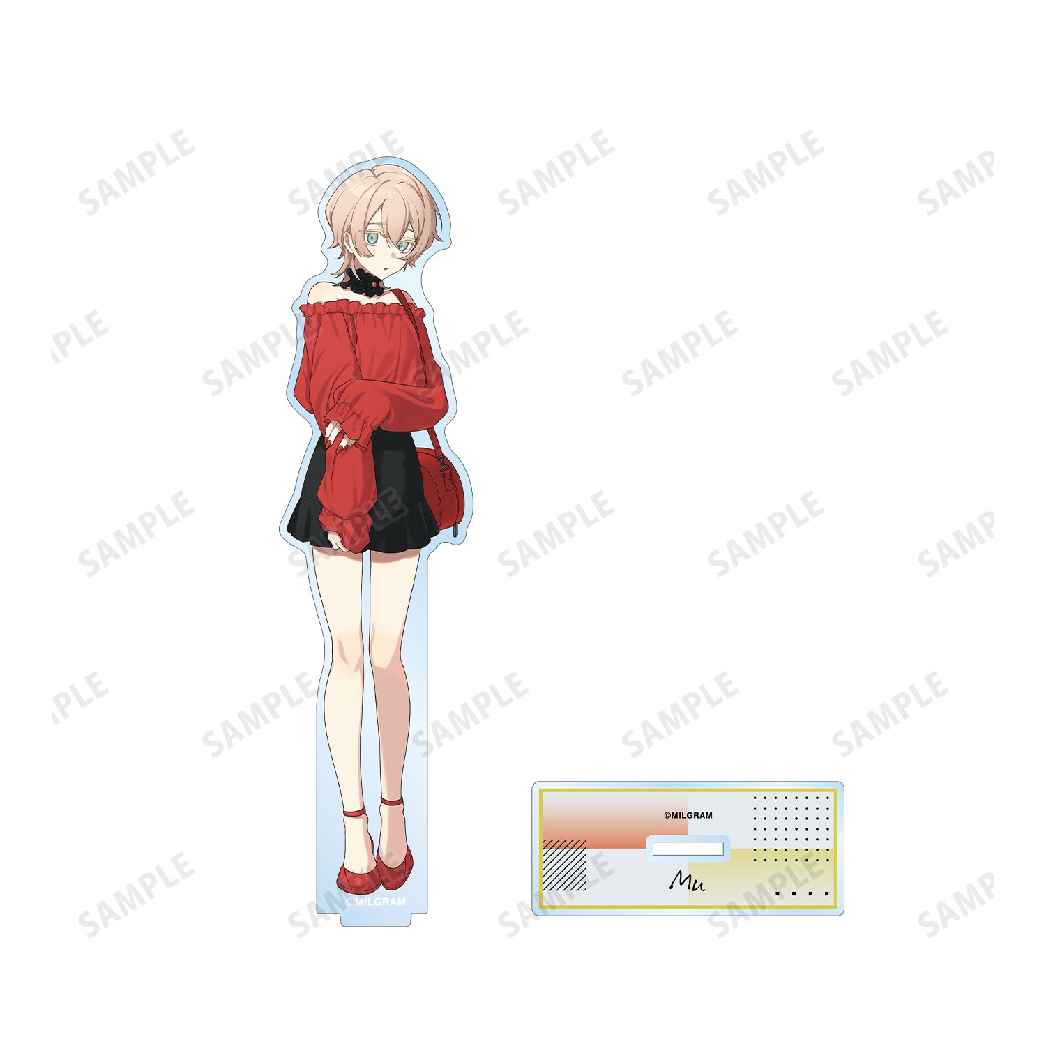 MILGRAM -ミルグラム- 描き下ろし ムウ 5th Anniversary ver. BIGアクリルスタンド 画像 3 | AniSmile