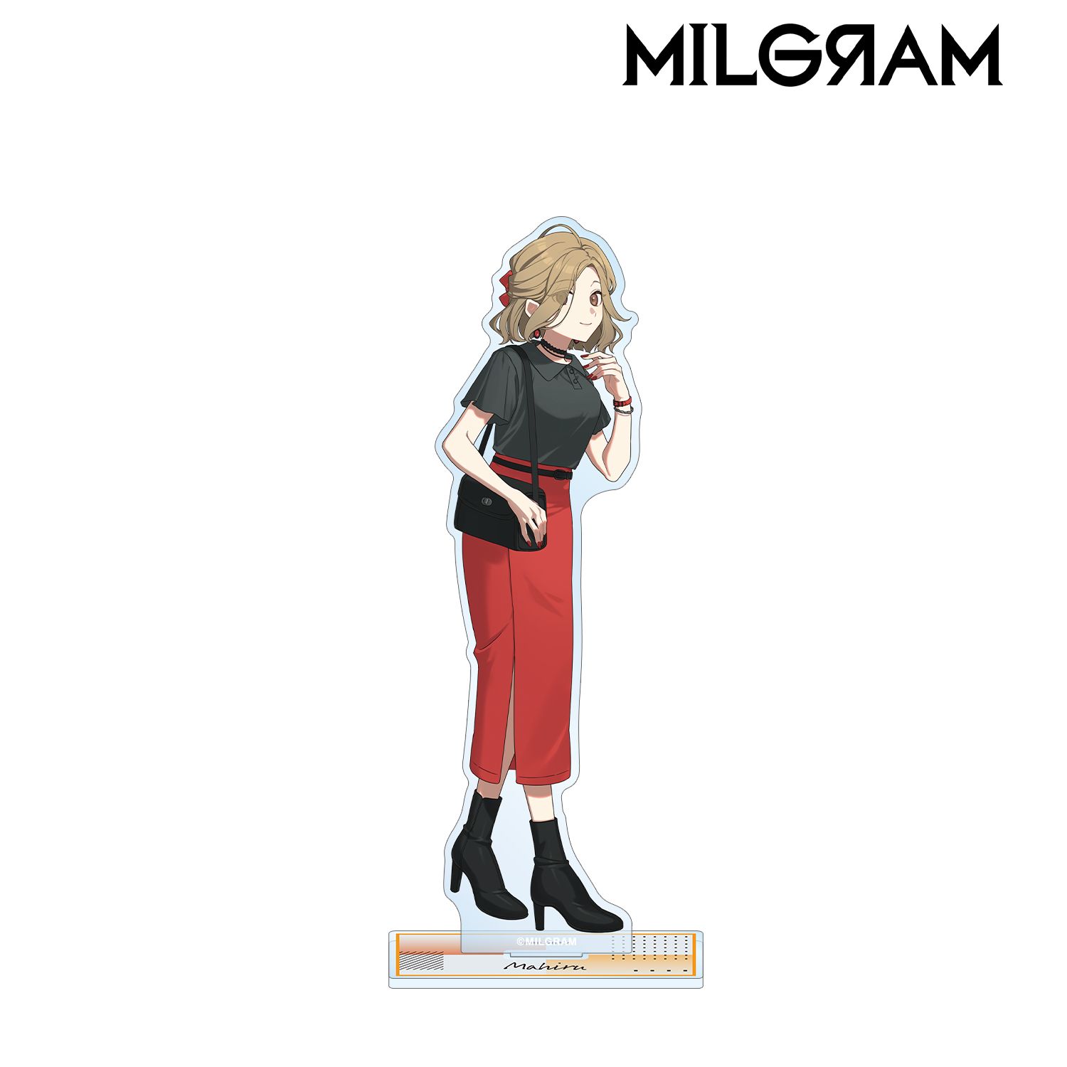 MILGRAM -ミルグラム- 描き下ろし マヒル 5th Anniversary ver. BIGアクリルスタンド 画像 2 | AniSmile
