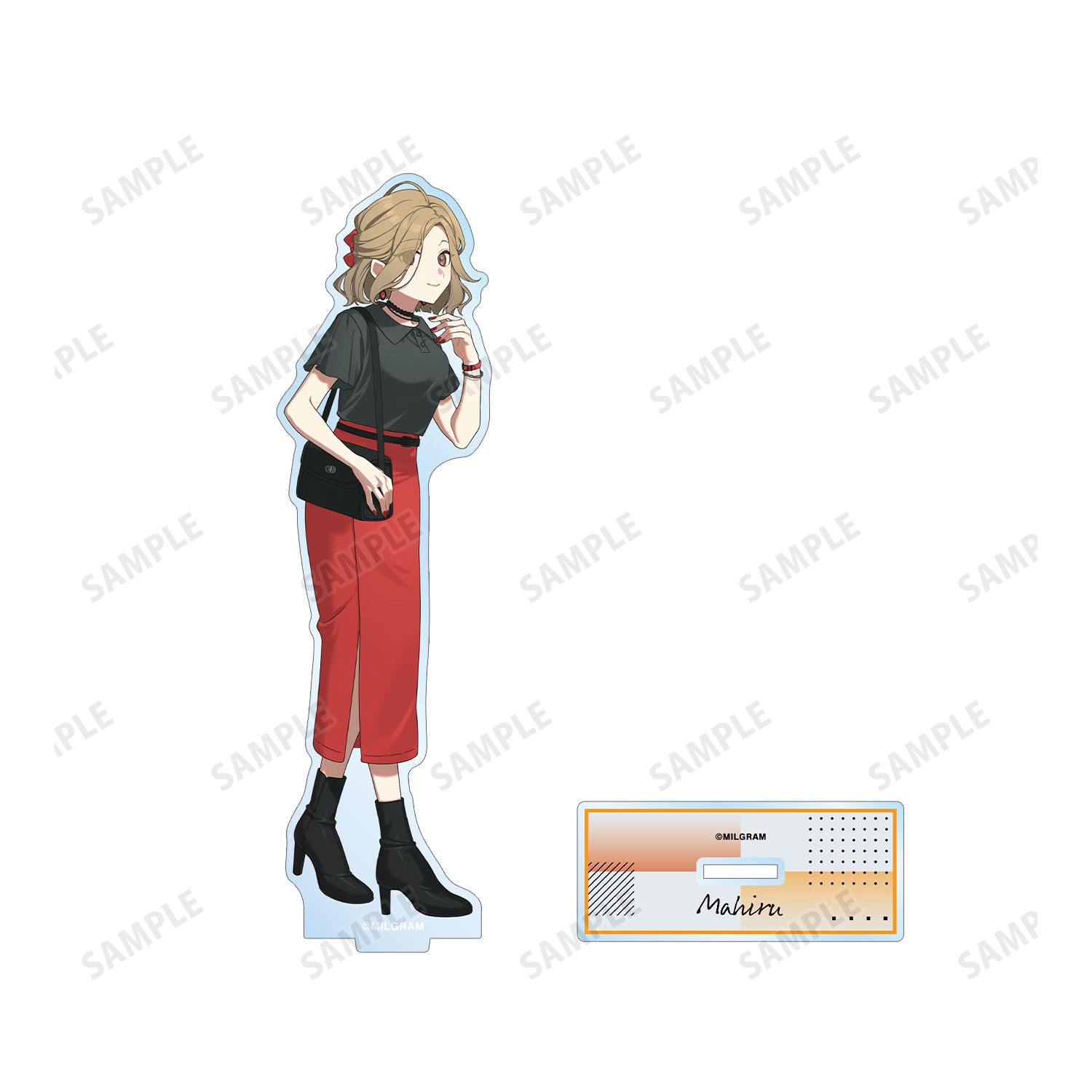 MILGRAM -ミルグラム- 描き下ろし マヒル 5th Anniversary ver. BIGアクリルスタンド 画像 3 | AniSmile