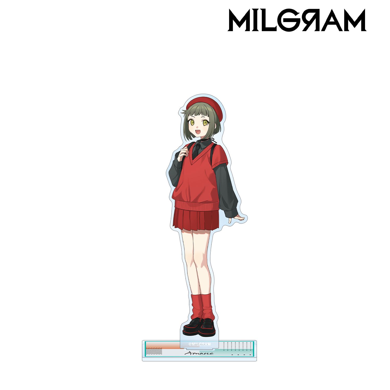 MILGRAM -ミルグラム- 描き下ろし アマネ 5th Anniversary ver. BIGアクリルスタンド 画像 2 | AniSmile