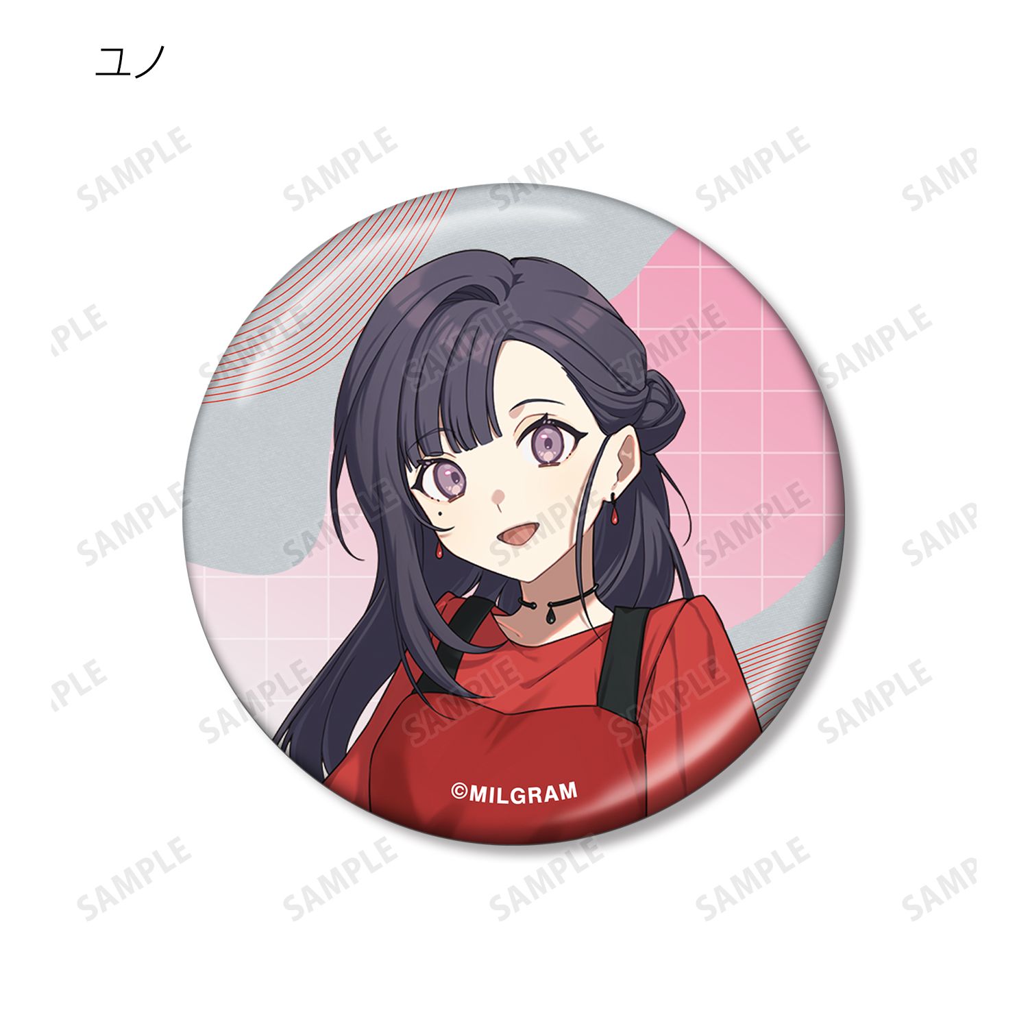 MILGRAM -ミルグラム- 描き下ろし 5th Anniversary ver. トレーディングメタリック缶バッジ(単位/単品) 画像 6 | AniSmile