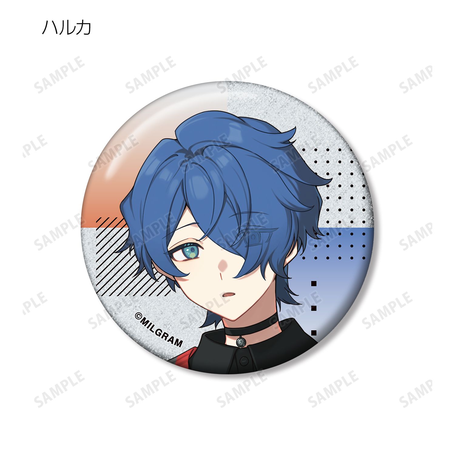 MILGRAM -ミルグラム- 描き下ろし 5th Anniversary ver. トレーディンググリッター缶バッジ(単位/単品) 画像 5 | AniSmile