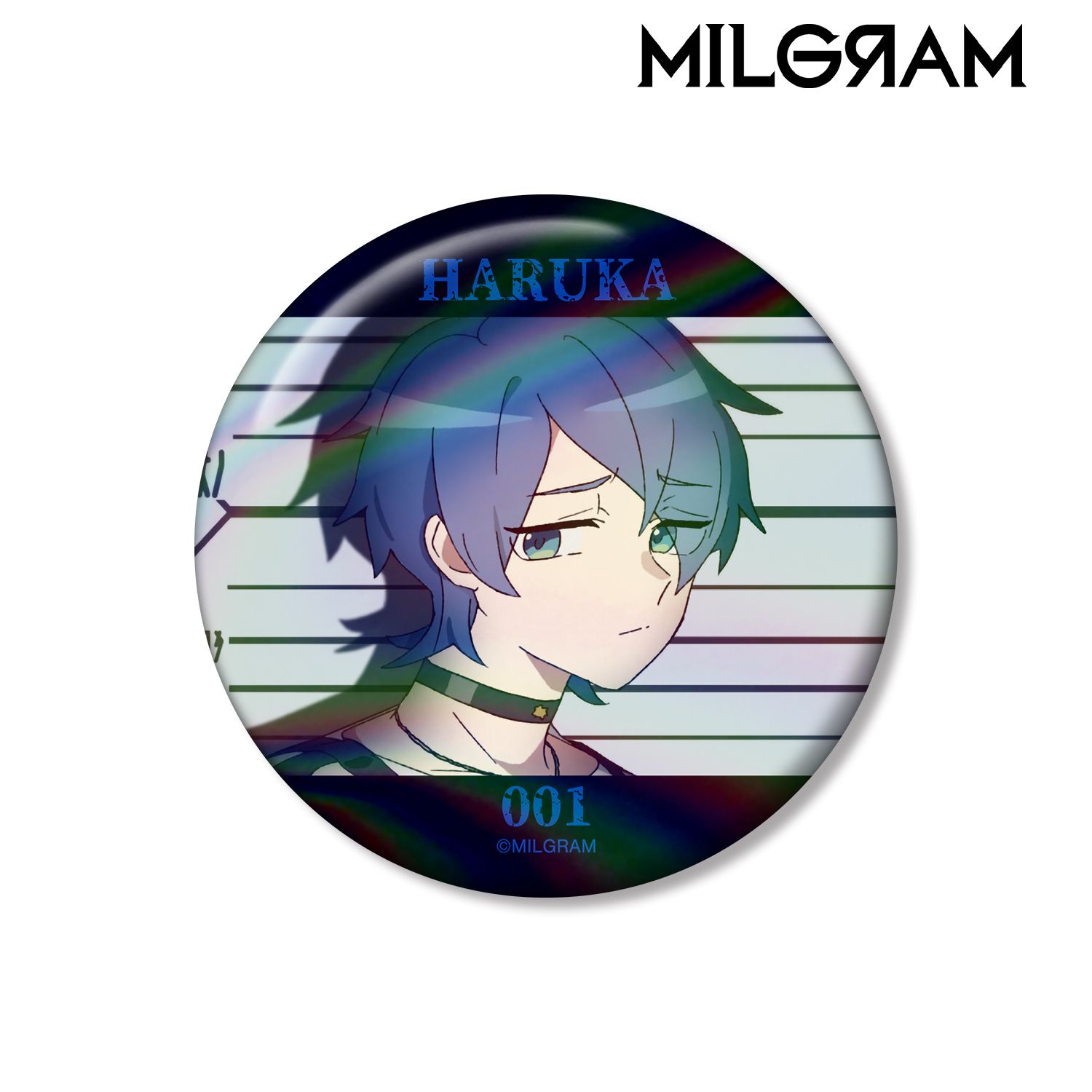 MILGRAM -ミルグラム- ハルカ オーロラ缶バッジ 画像 2 | AniSmile