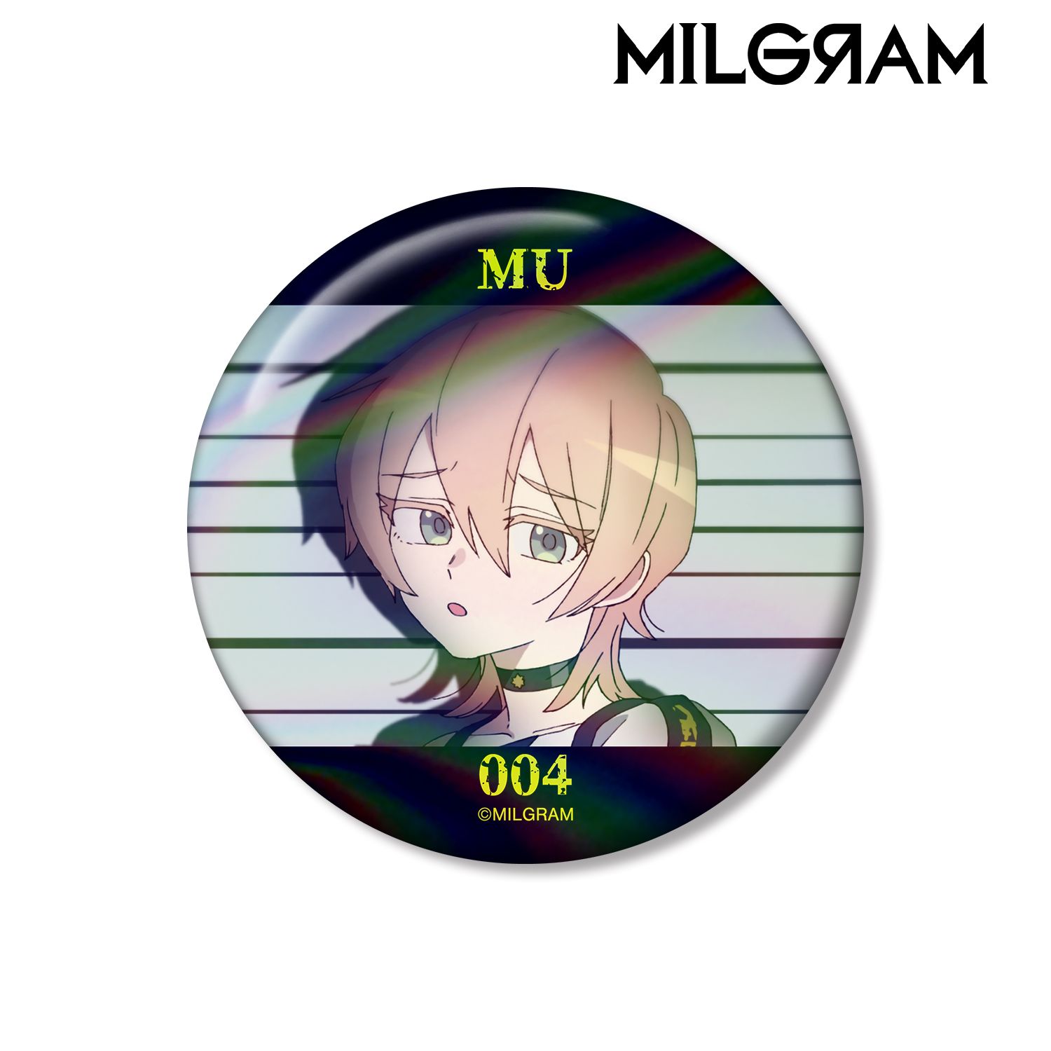 MILGRAM -ミルグラム- ムウ オーロラ缶バッジ 画像 2 | AniSmile