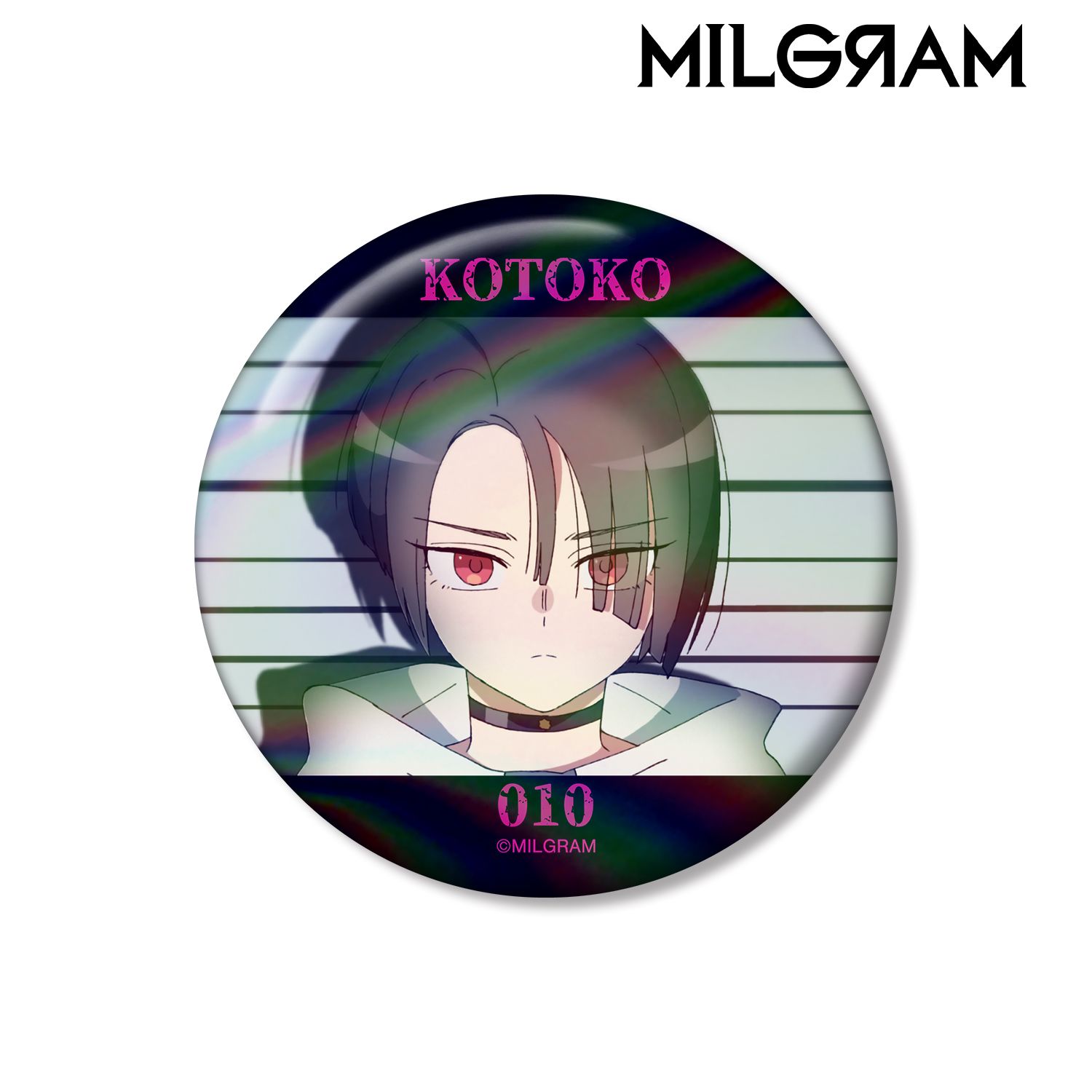 MILGRAM -ミルグラム- コトコ オーロラ缶バッジ 画像 2 | AniSmile