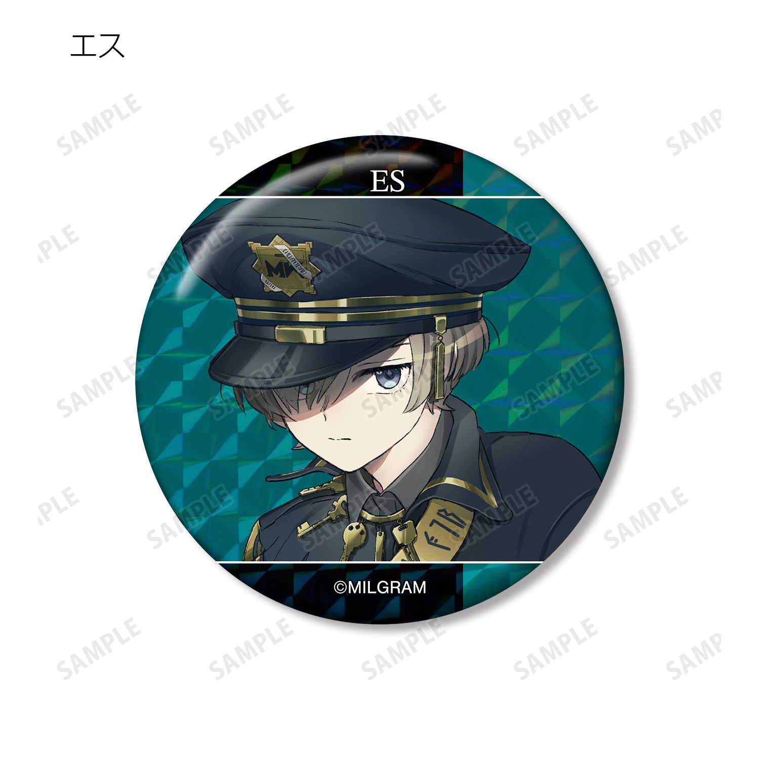 MILGRAM -ミルグラム- トレーディングホログラム缶バッジ(単位/単品) 画像 2 | AniSmile