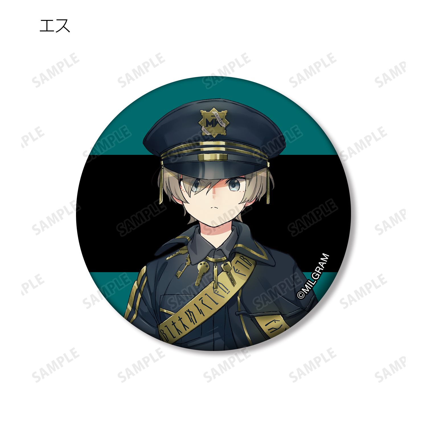 MILGRAM -ミルグラム- トレーディングマット缶バッジ(単位/単品) 画像 2 | AniSmile