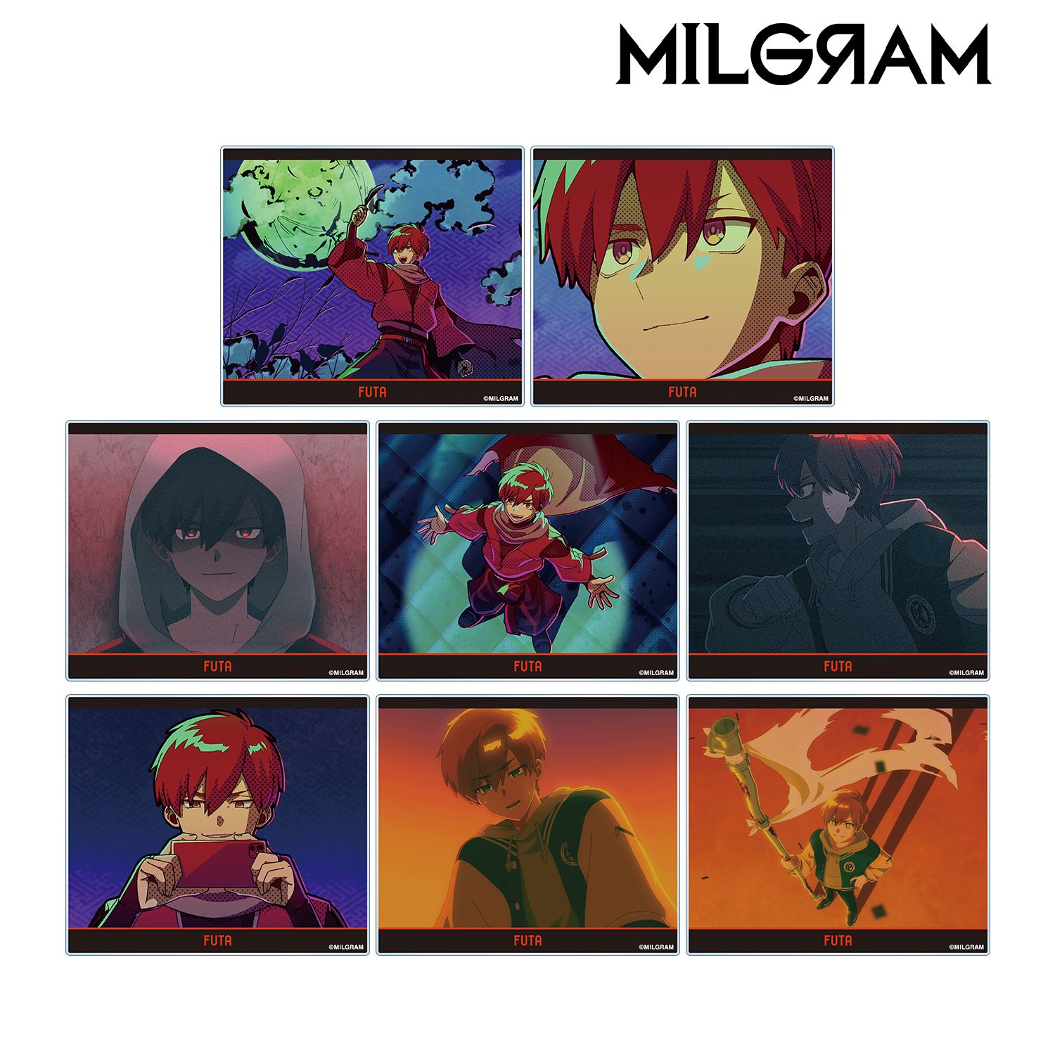 MILGRAM -ミルグラム- トレーディング MV アクリルカード フータ『天晴行進曲』(単位/単品) 画像 2 | AniSmile
