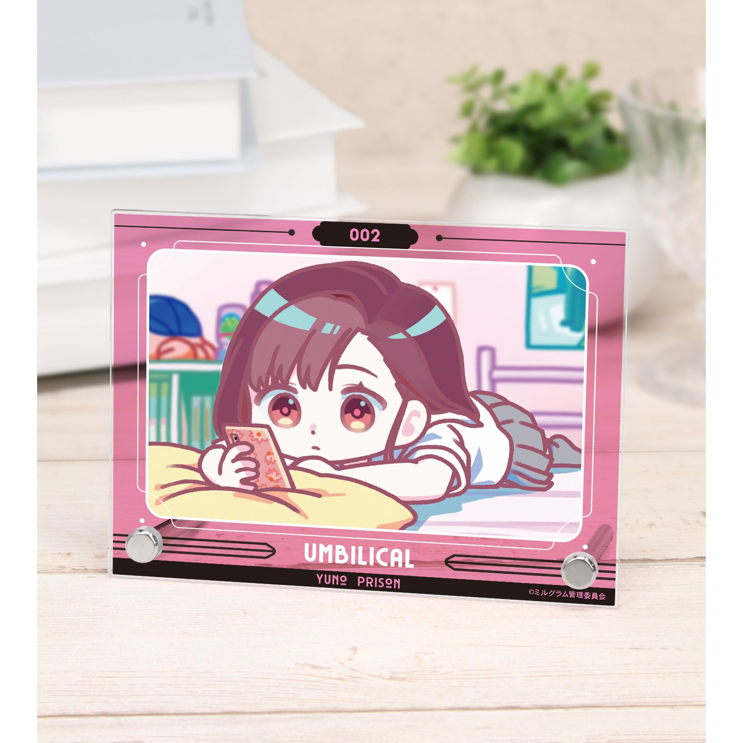 MILGRAM -ミルグラム- ユノ 第一審 ゆるコマ A6アクリルパネル - 公式商品画像 | AniSmile
