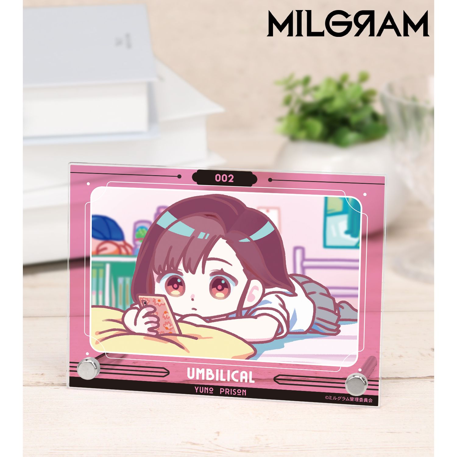 MILGRAM -ミルグラム- ユノ 第一審 ゆるコマ A6アクリルパネル 画像 3 | AniSmile