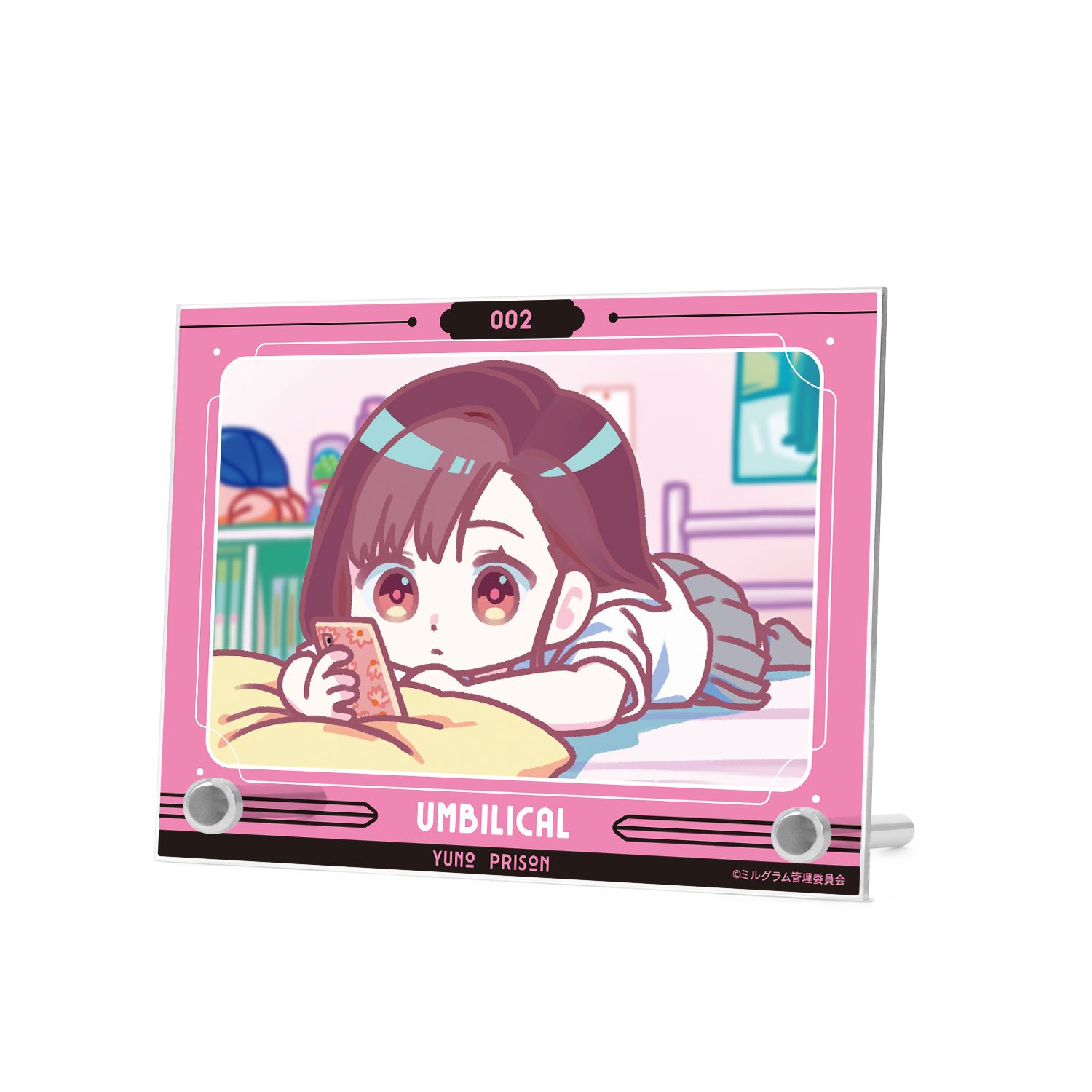 MILGRAM -ミルグラム- ユノ 第一審 ゆるコマ A6アクリルパネル 画像 2 | AniSmile