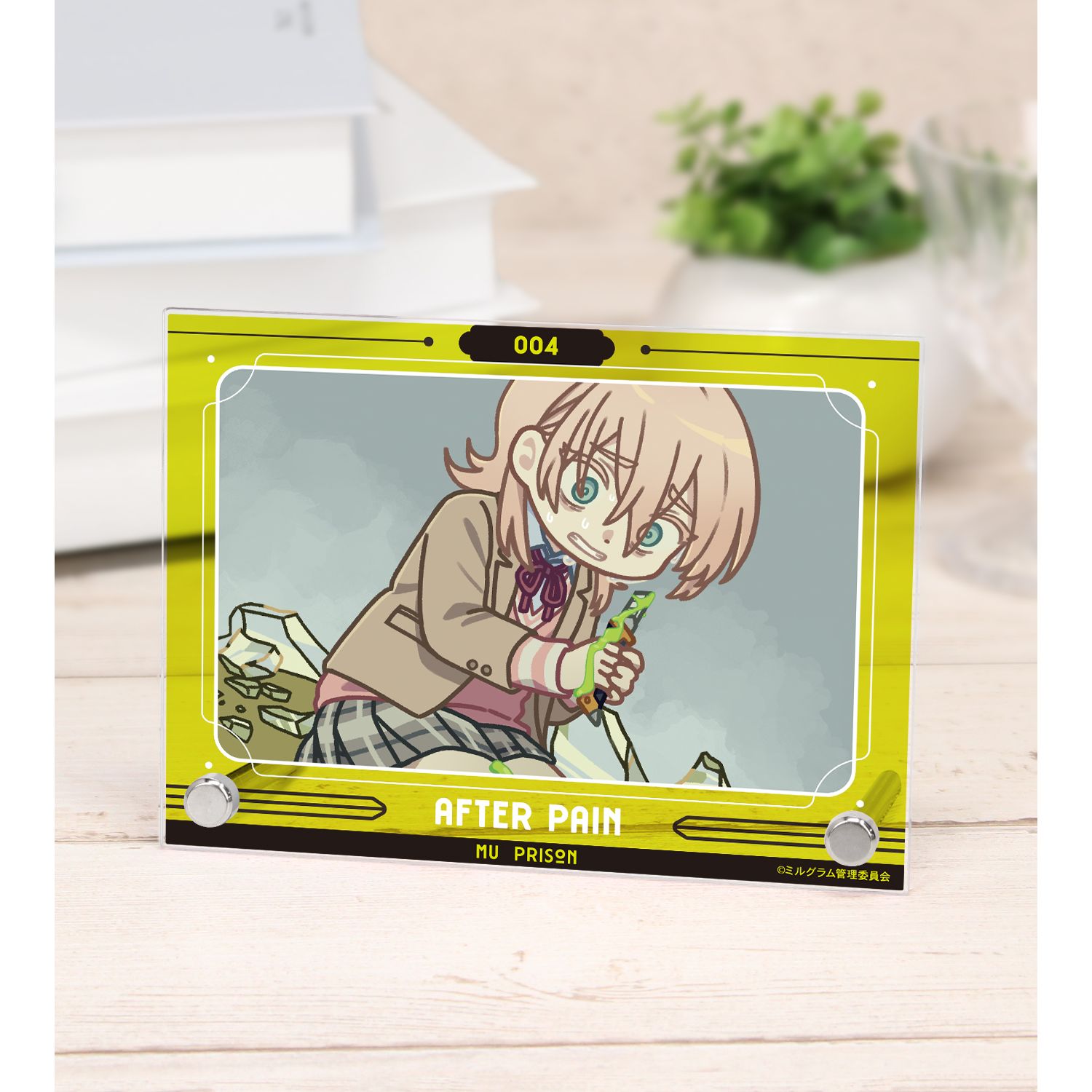 MILGRAM -ミルグラム- ムウ 第一審 ゆるコマ A6アクリルパネル - 公式商品画像 | AniSmile