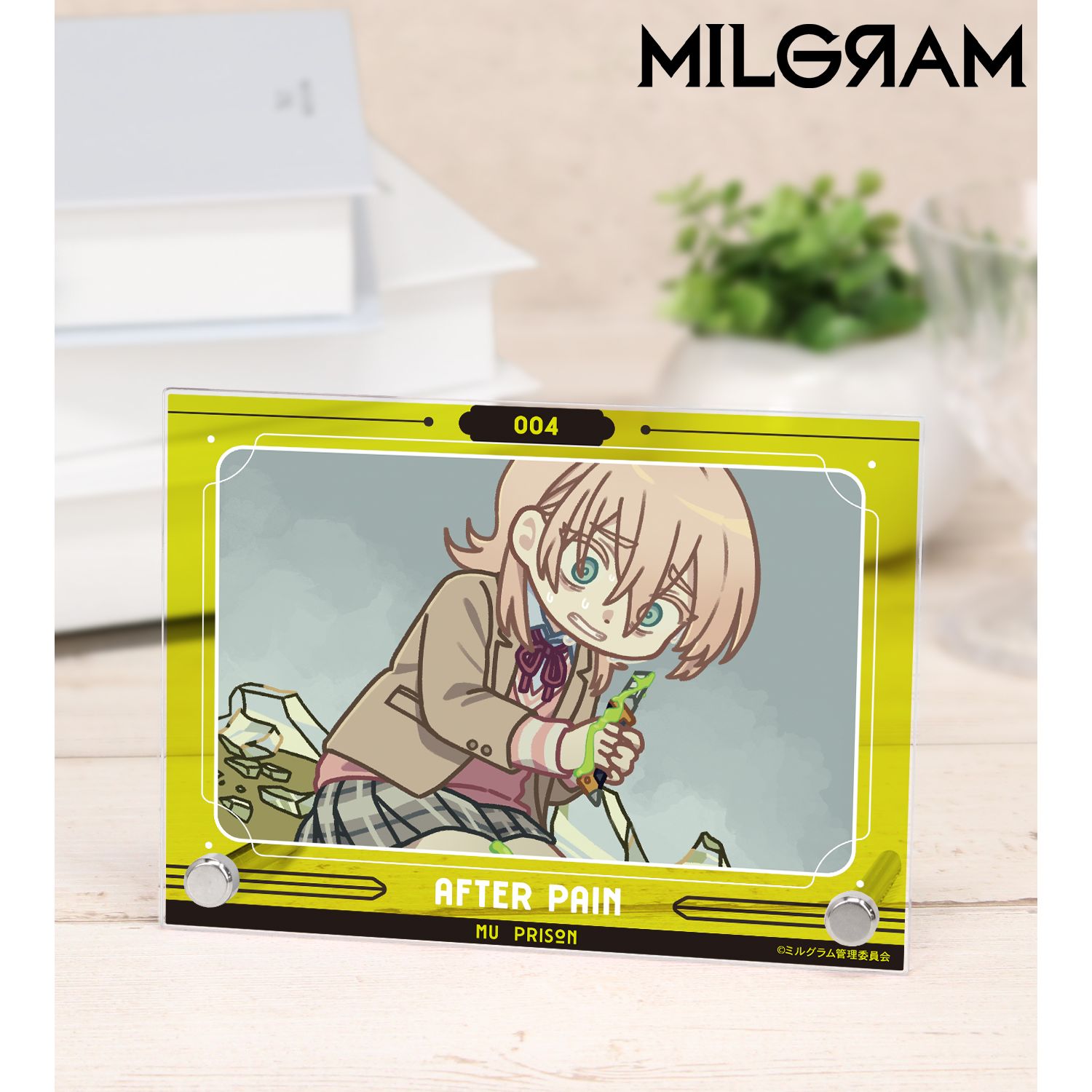 MILGRAM -ミルグラム- ムウ 第一審 ゆるコマ A6アクリルパネル 画像 2 | AniSmile