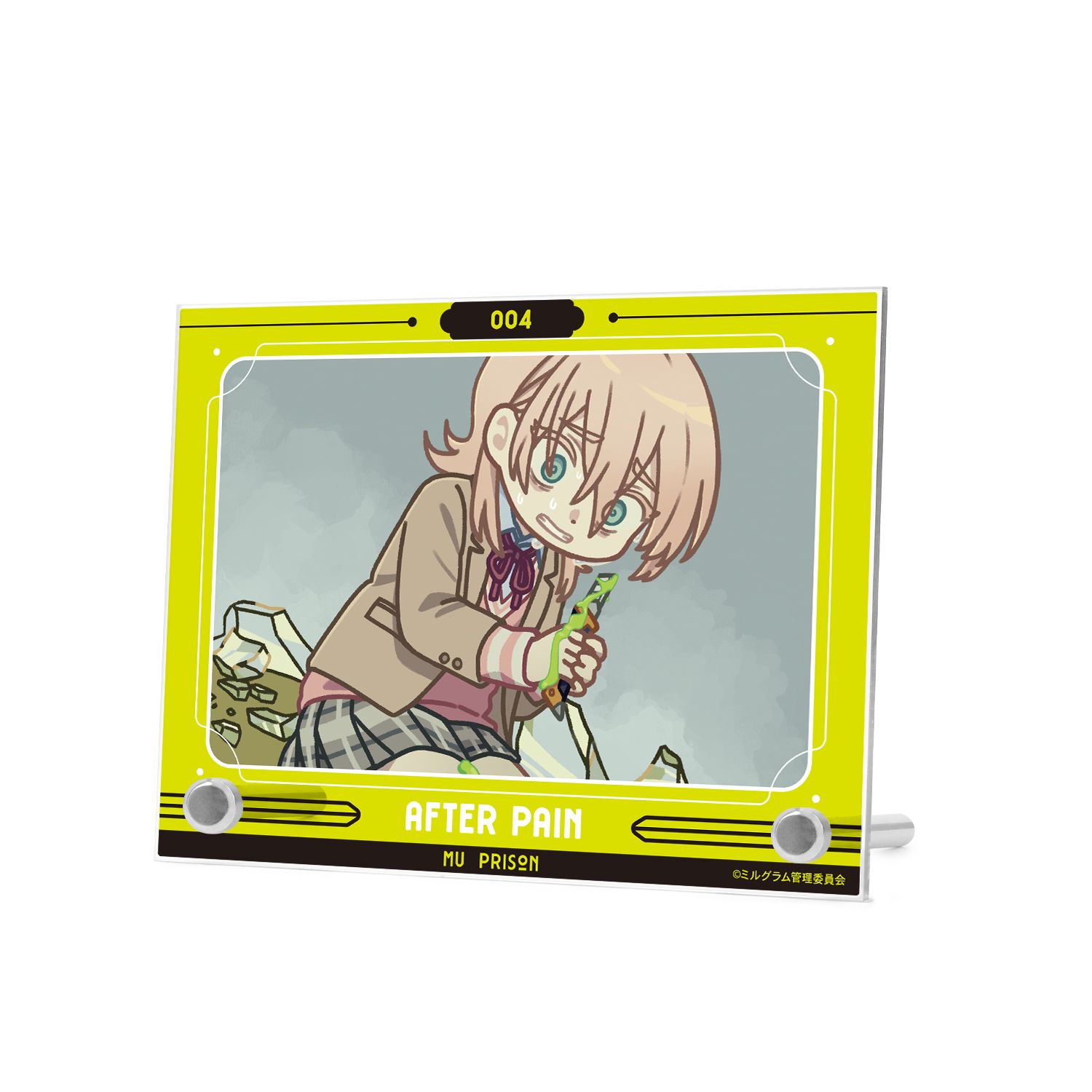 MILGRAM -ミルグラム- ムウ 第一審 ゆるコマ A6アクリルパネル 画像 4 | AniSmile