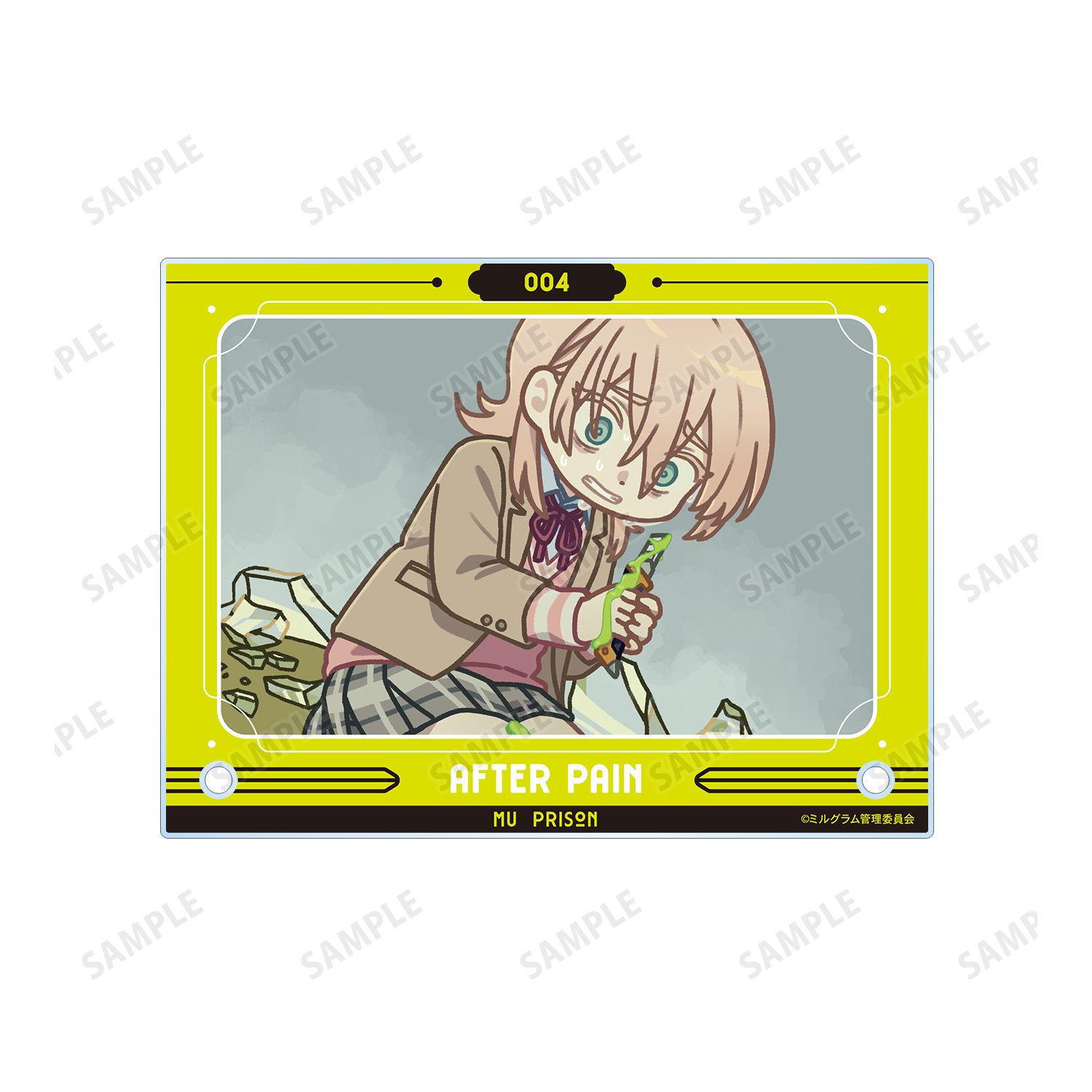 MILGRAM -ミルグラム- ムウ 第一審 ゆるコマ A6アクリルパネル 画像 5 | AniSmile