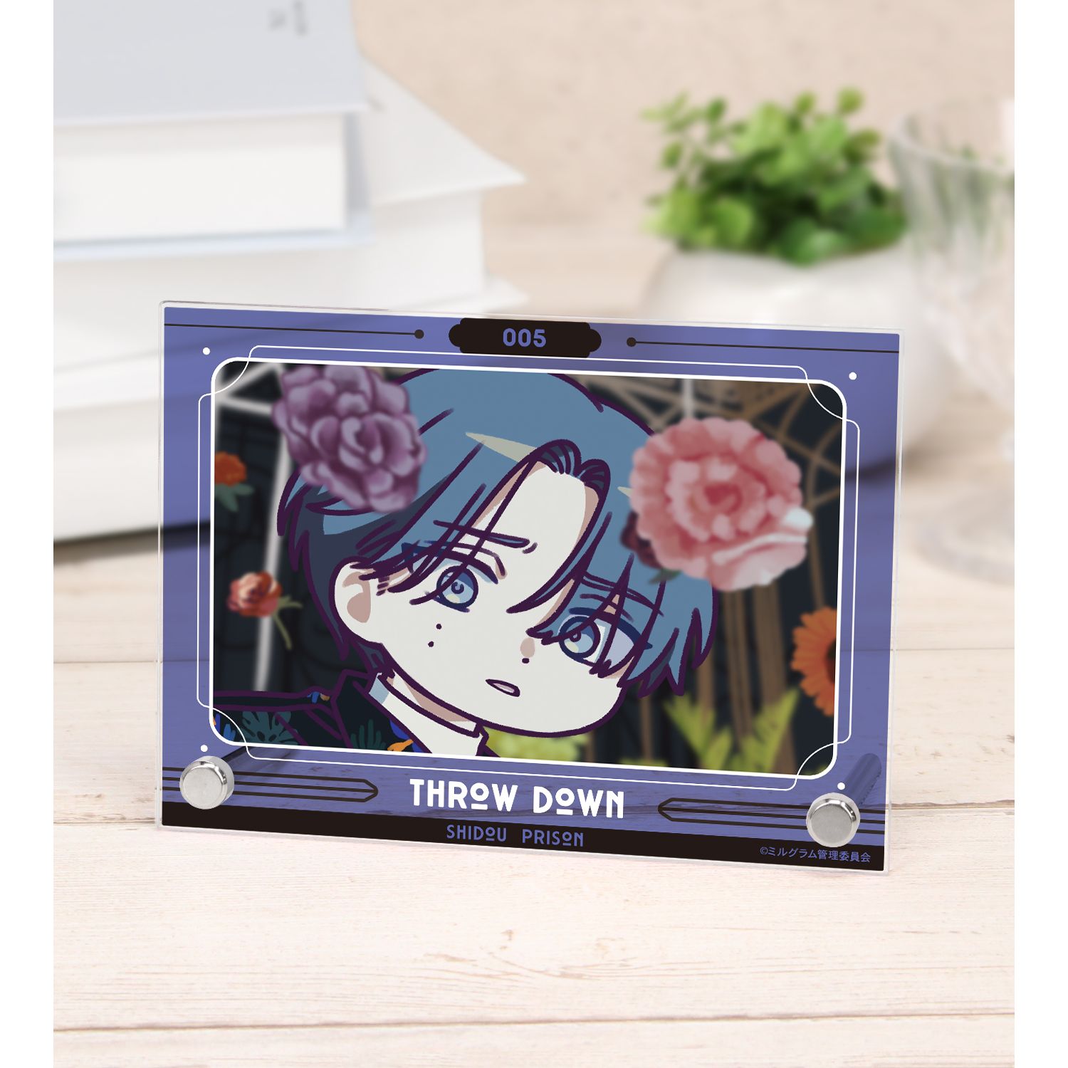 MILGRAM -ミルグラム- シドウ 第一審 ゆるコマ A6アクリルパネル - 公式商品画像 | AniSmile