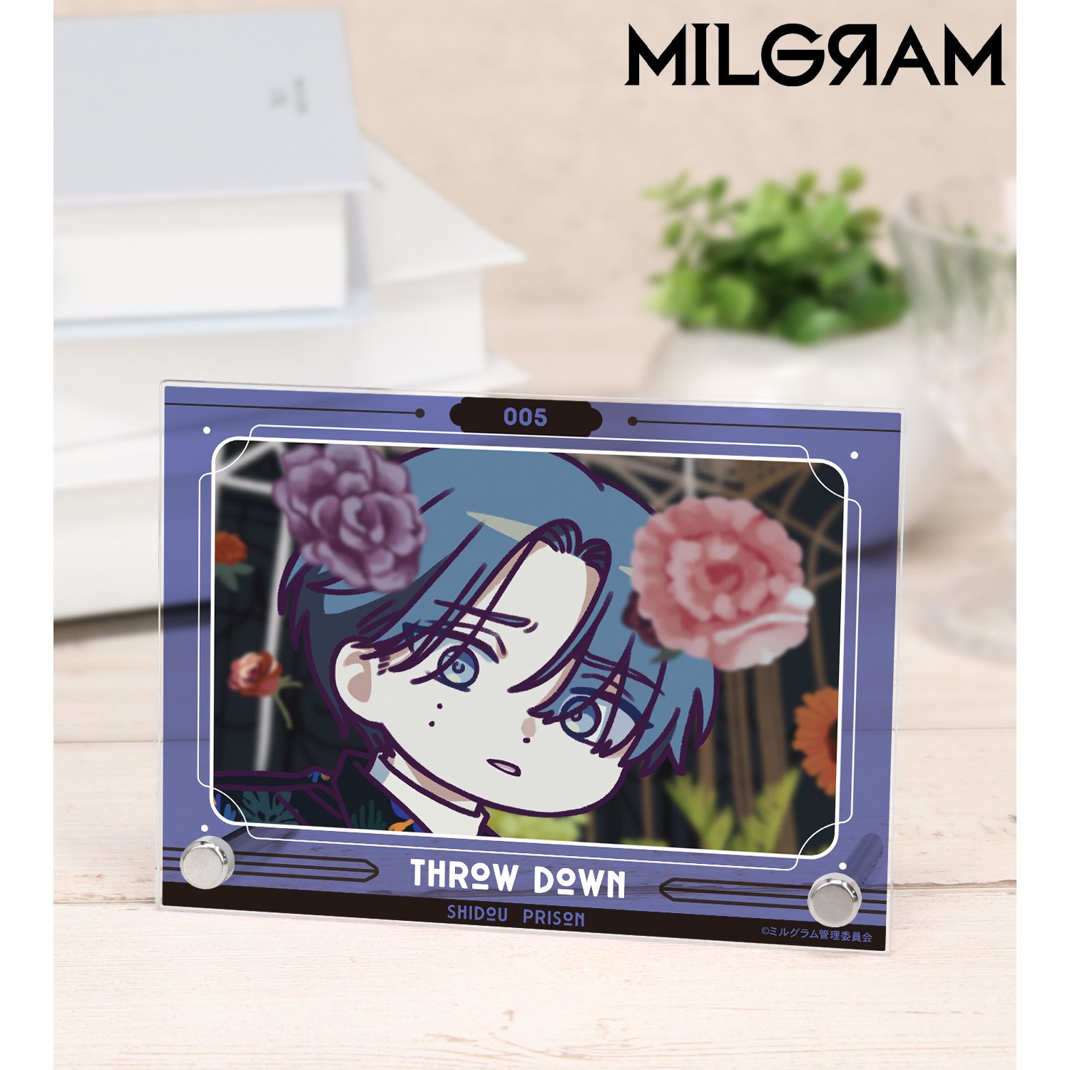 MILGRAM -ミルグラム- シドウ 第一審 ゆるコマ A6アクリルパネル 画像 2 | AniSmile