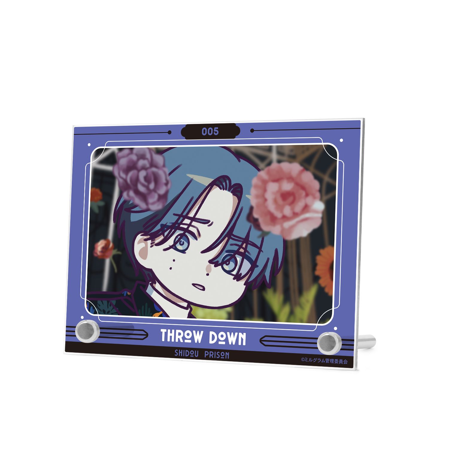 MILGRAM -ミルグラム- シドウ 第一審 ゆるコマ A6アクリルパネル 画像 3 | AniSmile