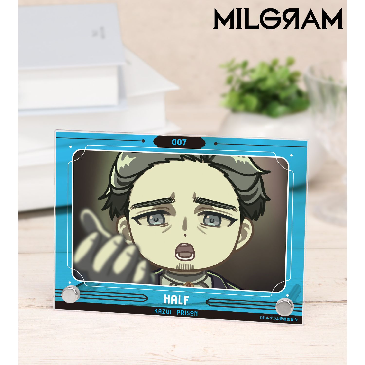 MILGRAM -ミルグラム- カズイ 第一審 ゆるコマ A6アクリルパネル - 公式商品画像 | AniSmile
