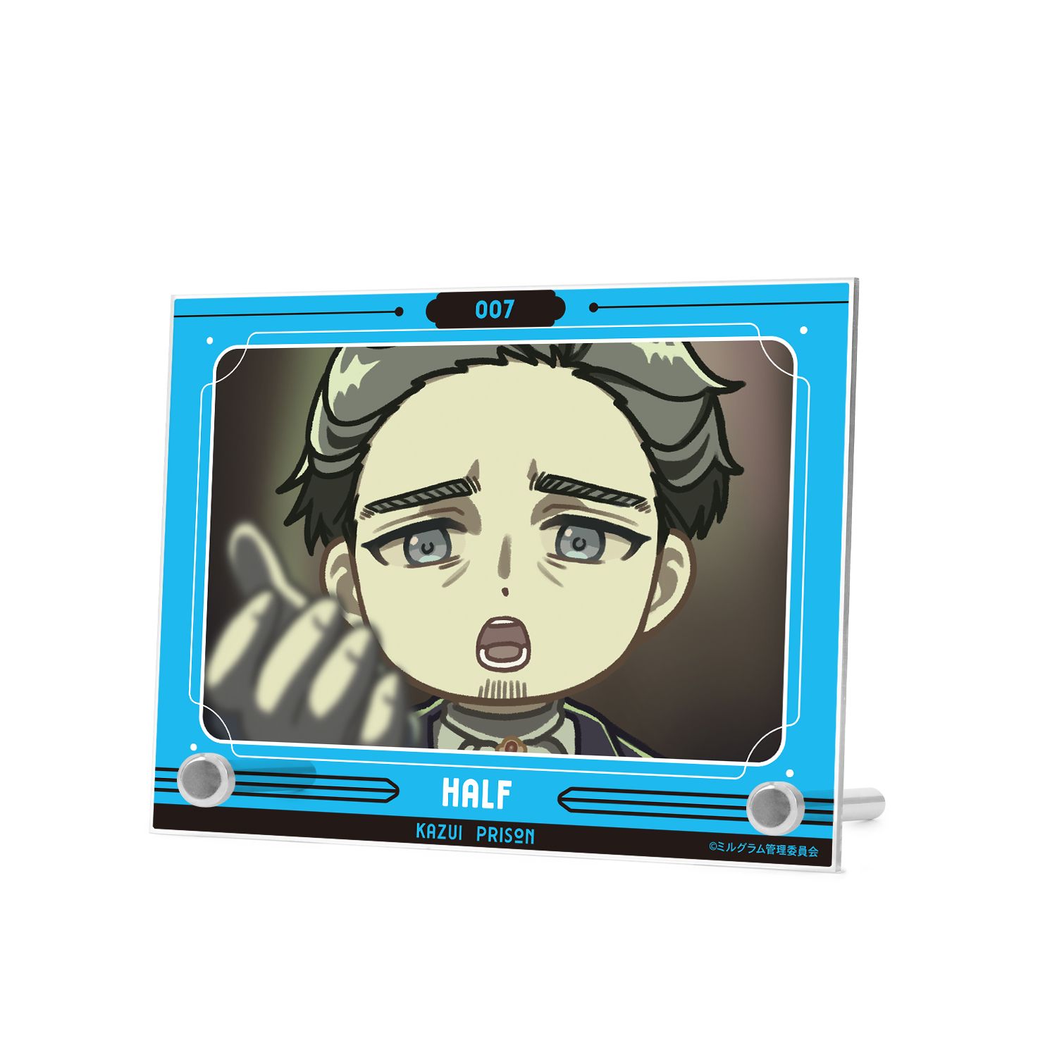 MILGRAM -ミルグラム- カズイ 第一審 ゆるコマ A6アクリルパネル 画像 3 | AniSmile