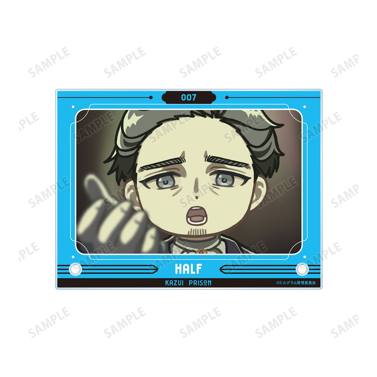 MILGRAM -ミルグラム- カズイ 第一審 ゆるコマ A6アクリルパネル 画像 5 | AniSmile