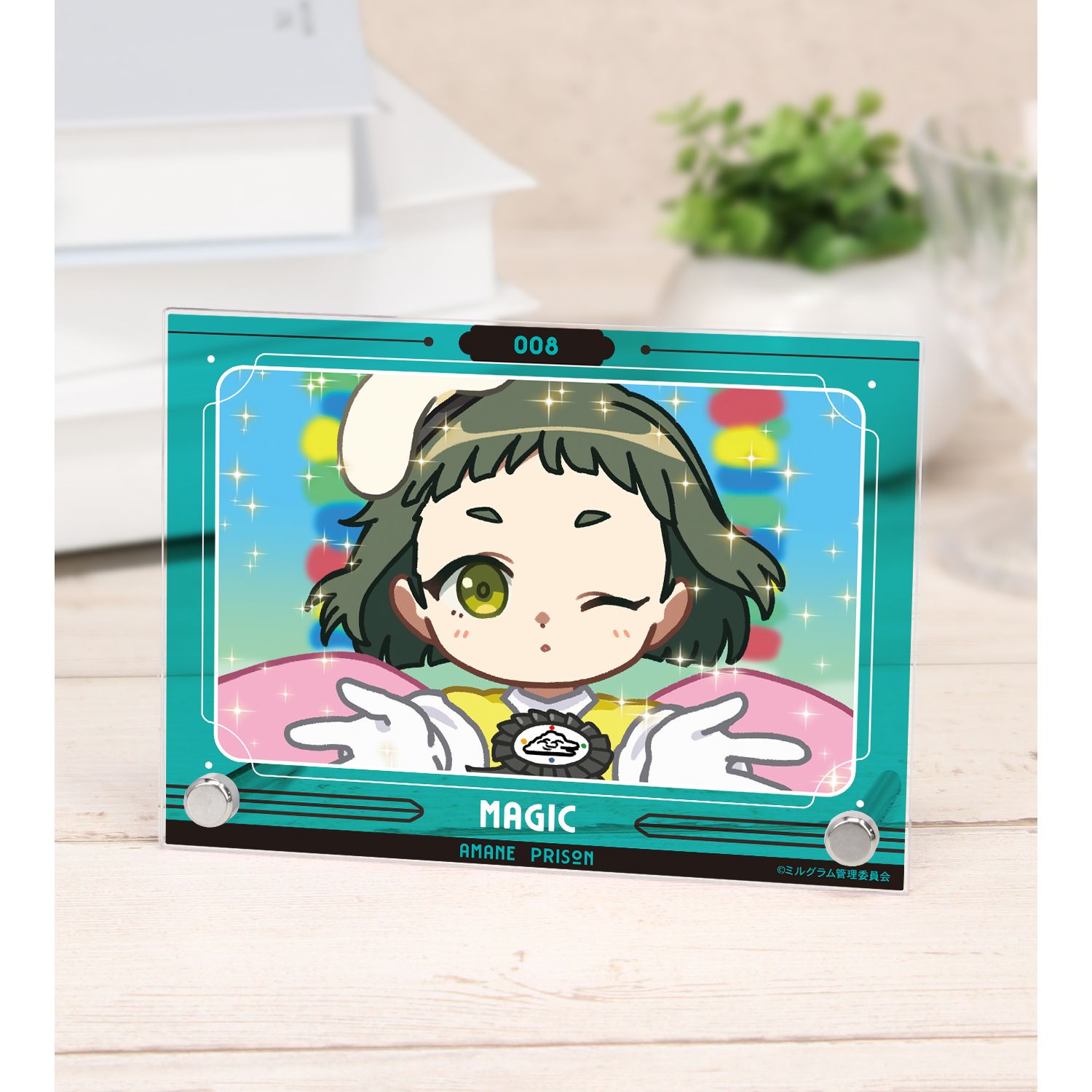 MILGRAM -ミルグラム- アマネ 第一審 ゆるコマ A6アクリルパネル - 公式商品画像 | AniSmile