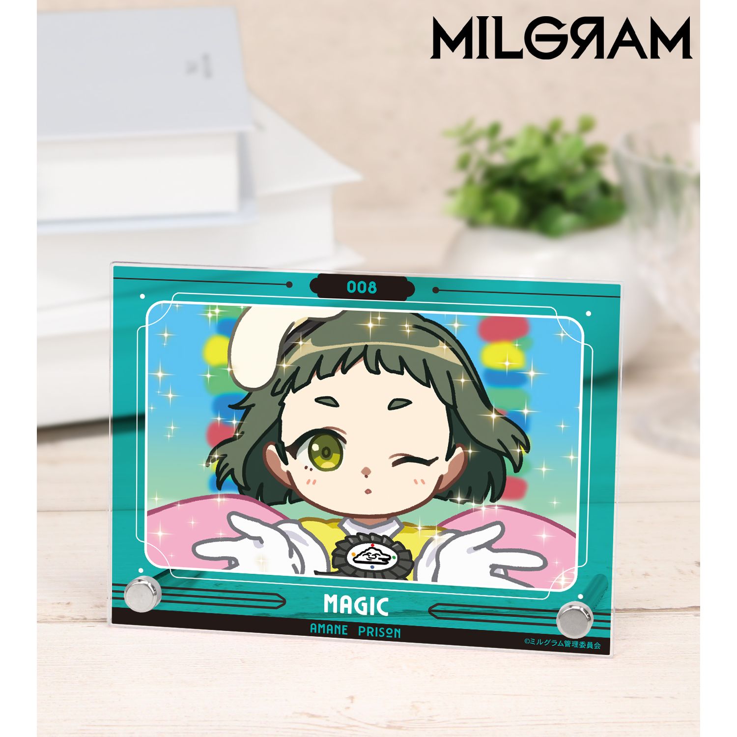 MILGRAM -ミルグラム- アマネ 第一審 ゆるコマ A6アクリルパネル 画像 2 | AniSmile