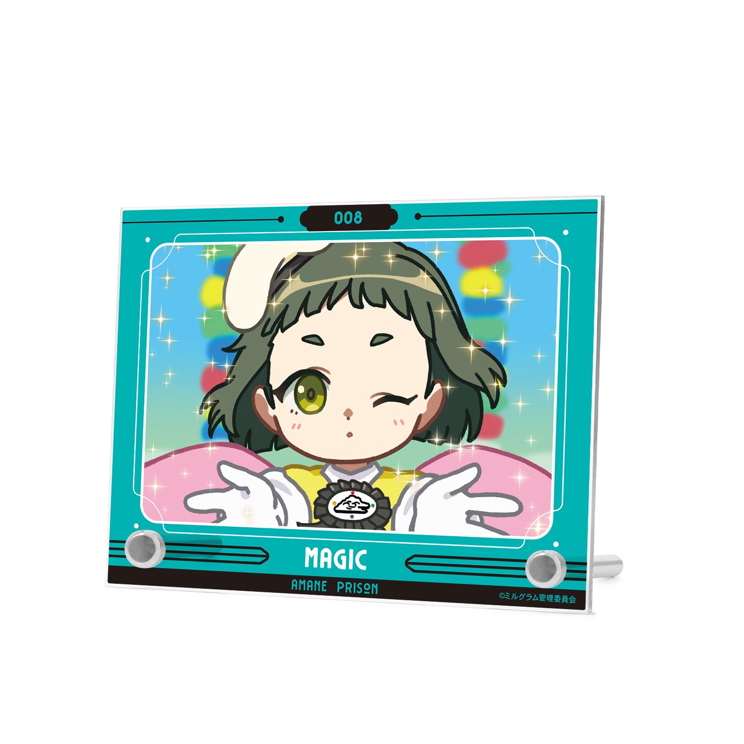 MILGRAM -ミルグラム- アマネ 第一審 ゆるコマ A6アクリルパネル 画像 3 | AniSmile