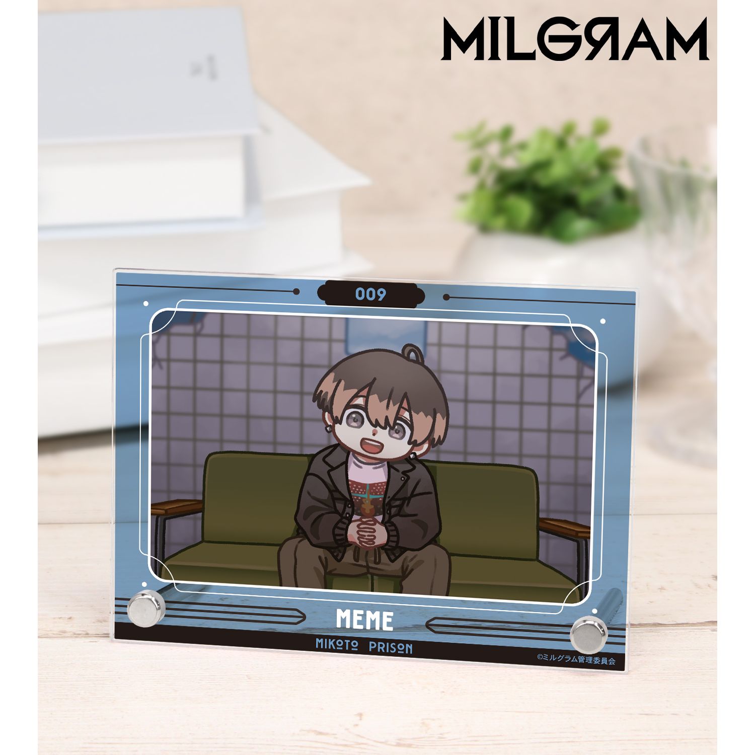 MILGRAM -ミルグラム- ミコト 第一審 ゆるコマ A6アクリルパネル 画像 2 | AniSmile
